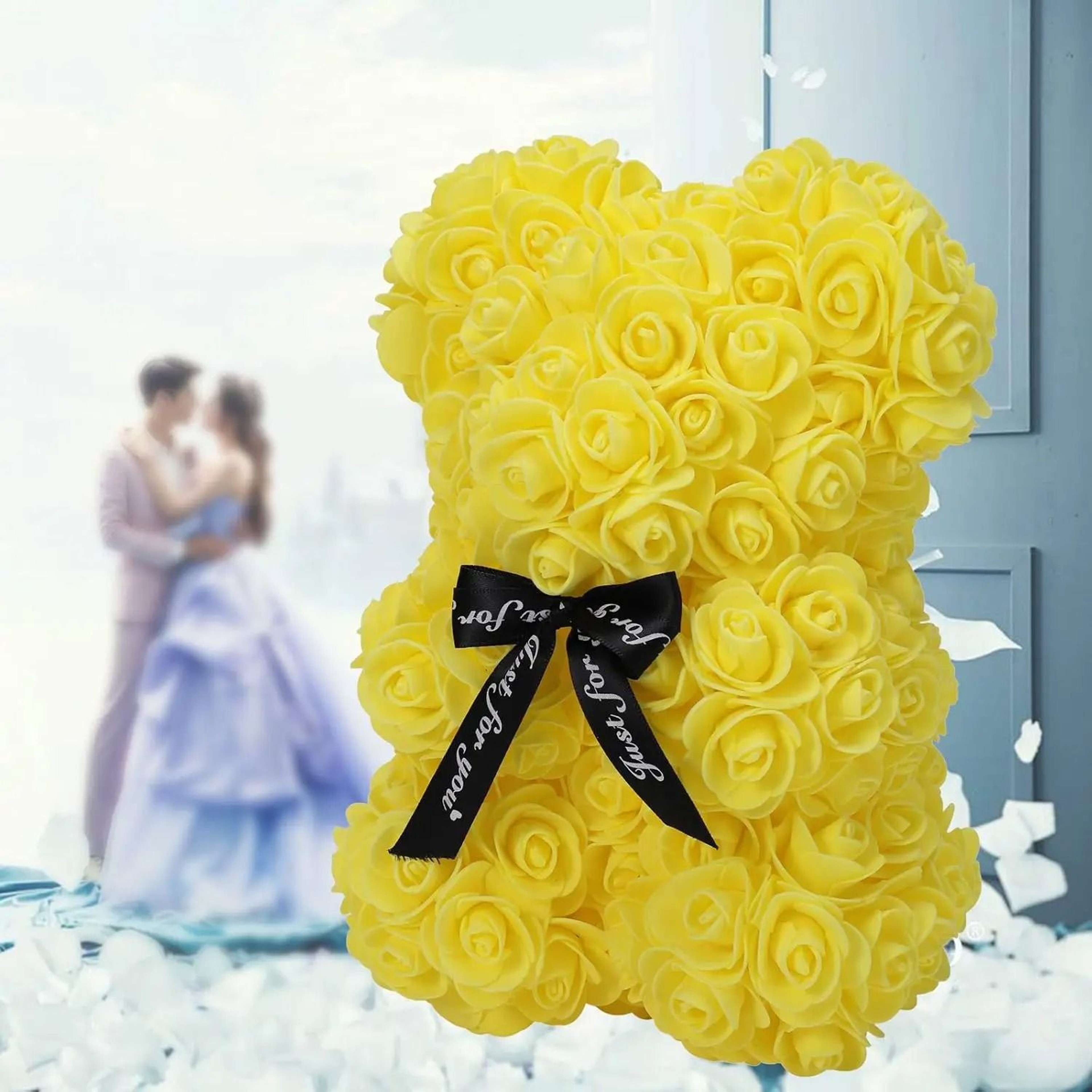 Creative Romantic Rose Bear Gift 1