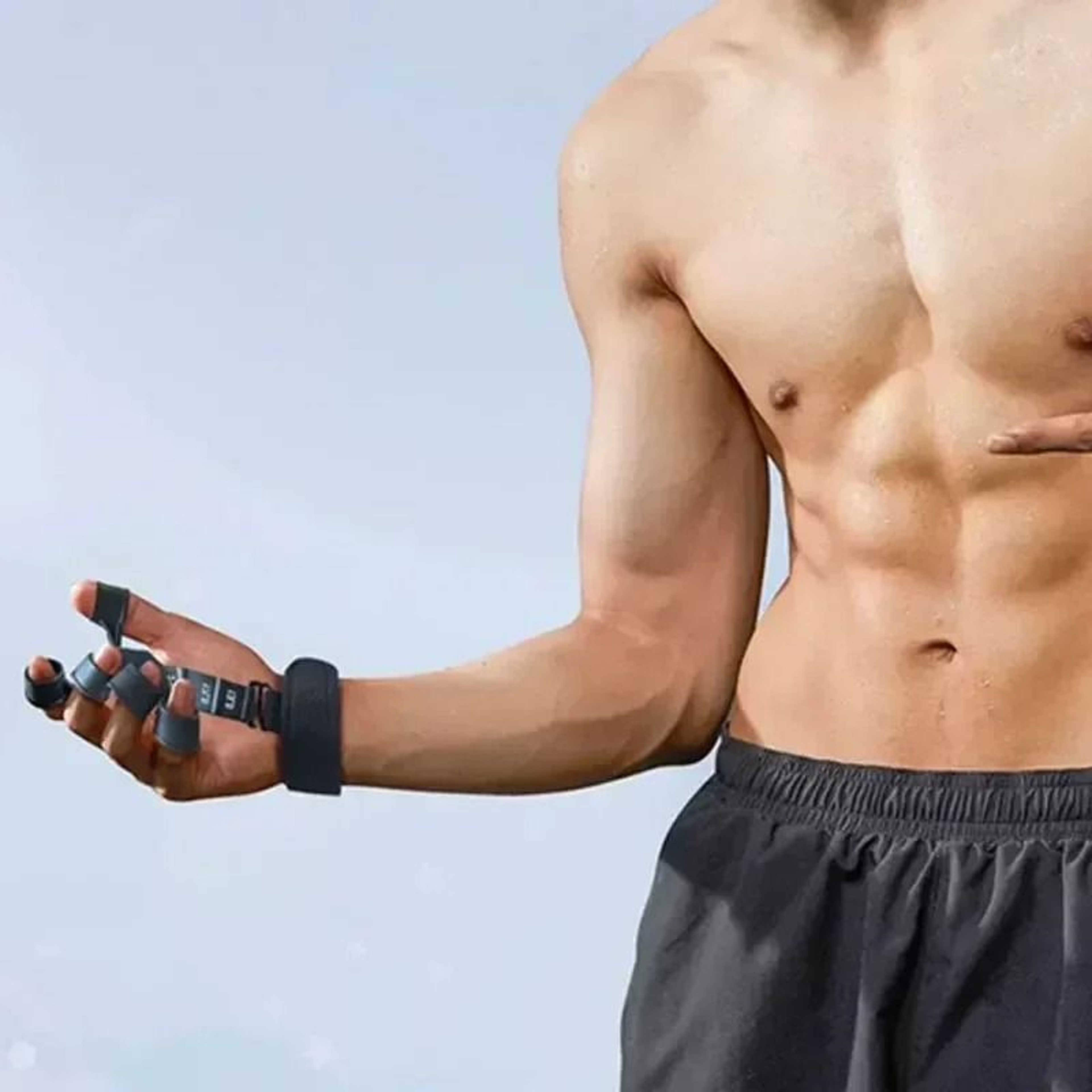Silicone 5Finger Wrist Grip Strengthener 2
