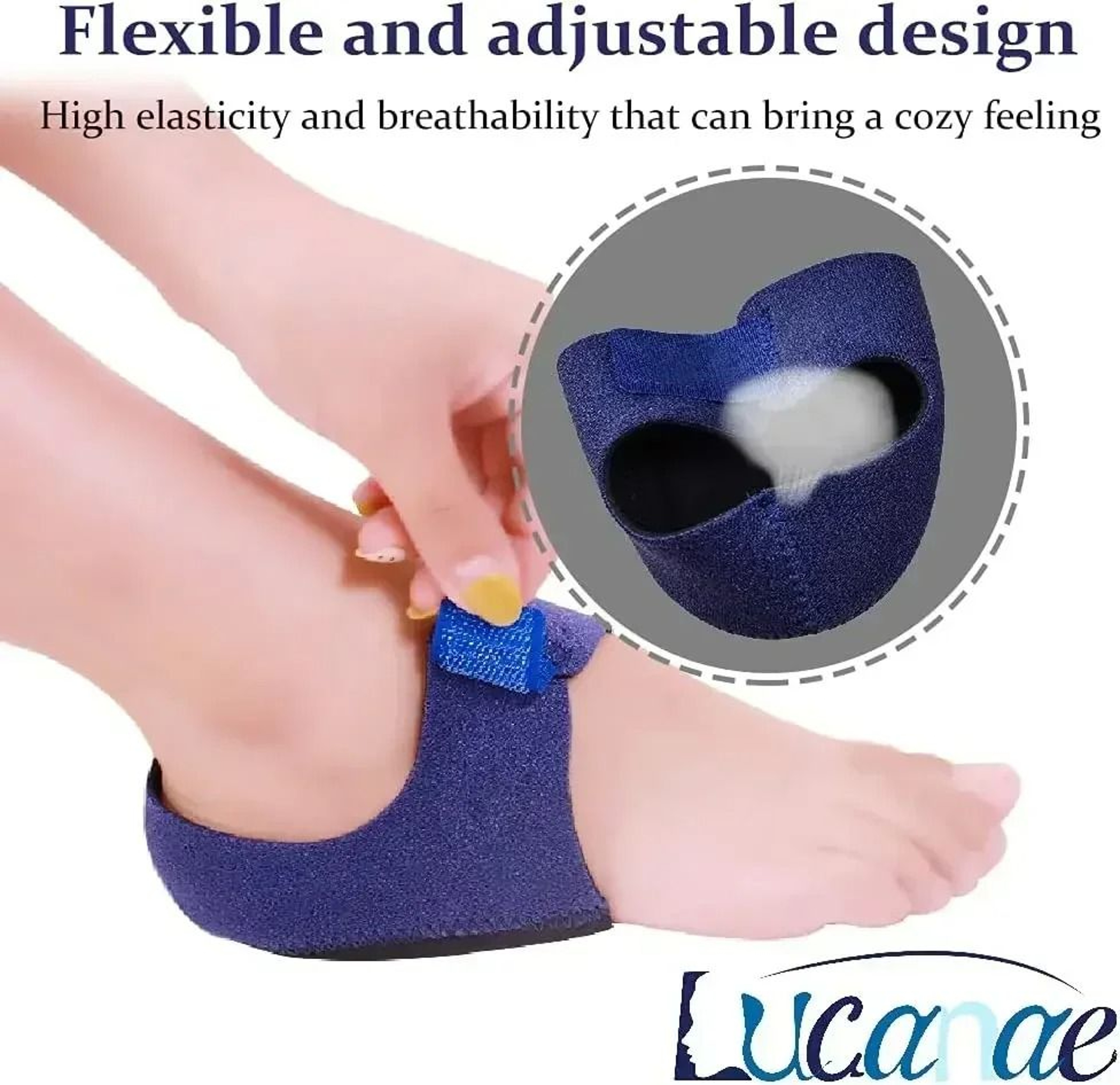 Silicone Gel Heel Protectors And Plantar Fasciitis Cups 5