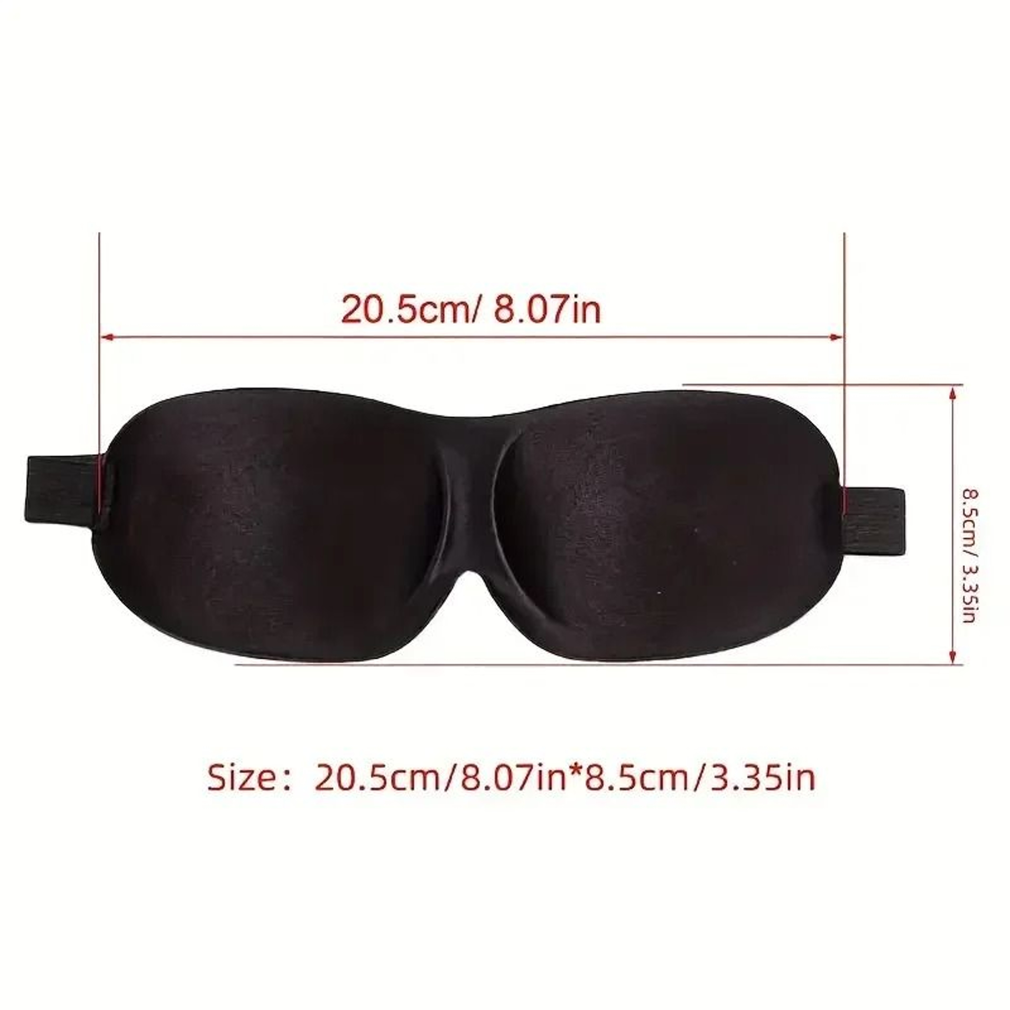 3D Stereoscopic Sleep Magic Memory Sponge Eye Mask 4