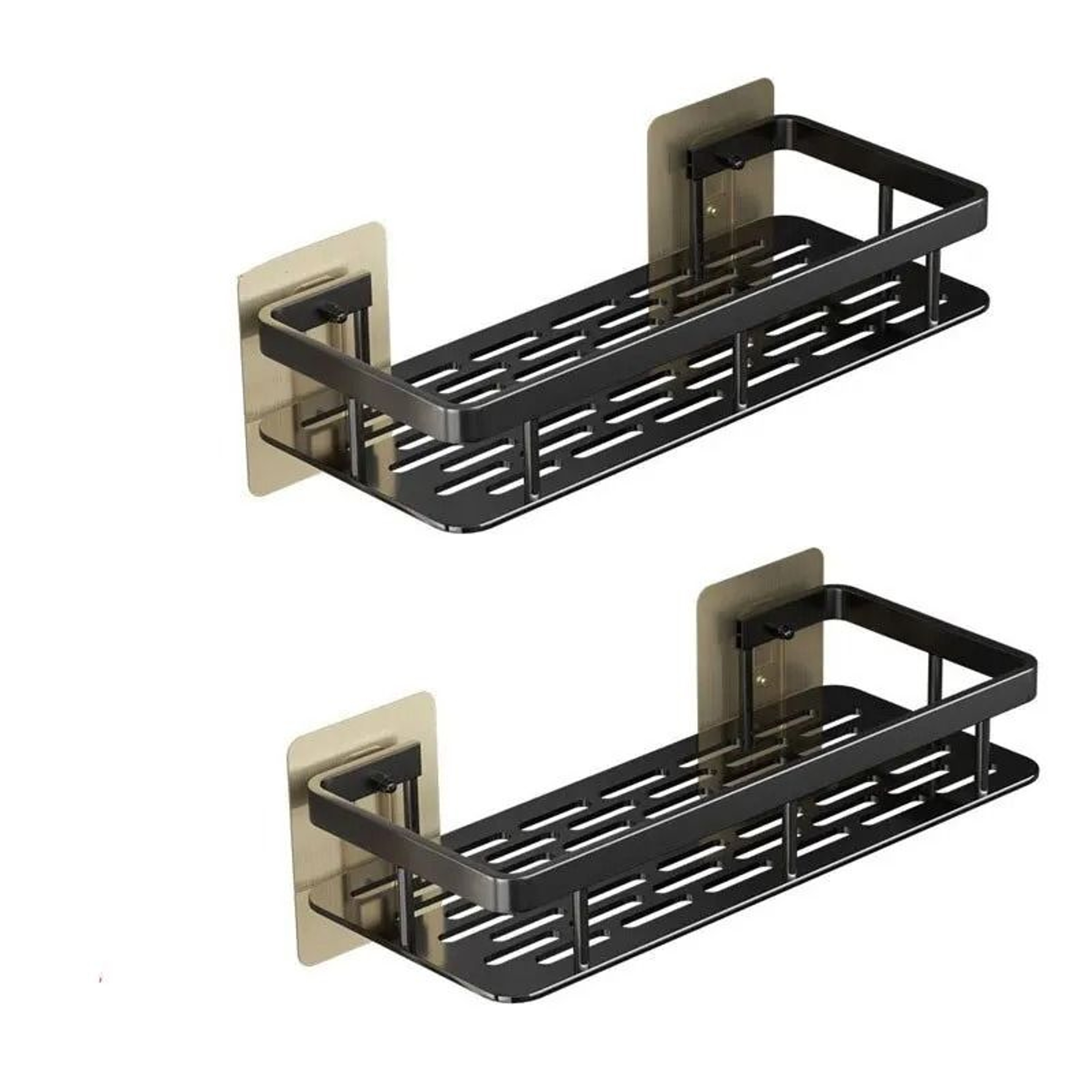 Bathroom Storage NoDrill Wall Mount Corner Shelf 5