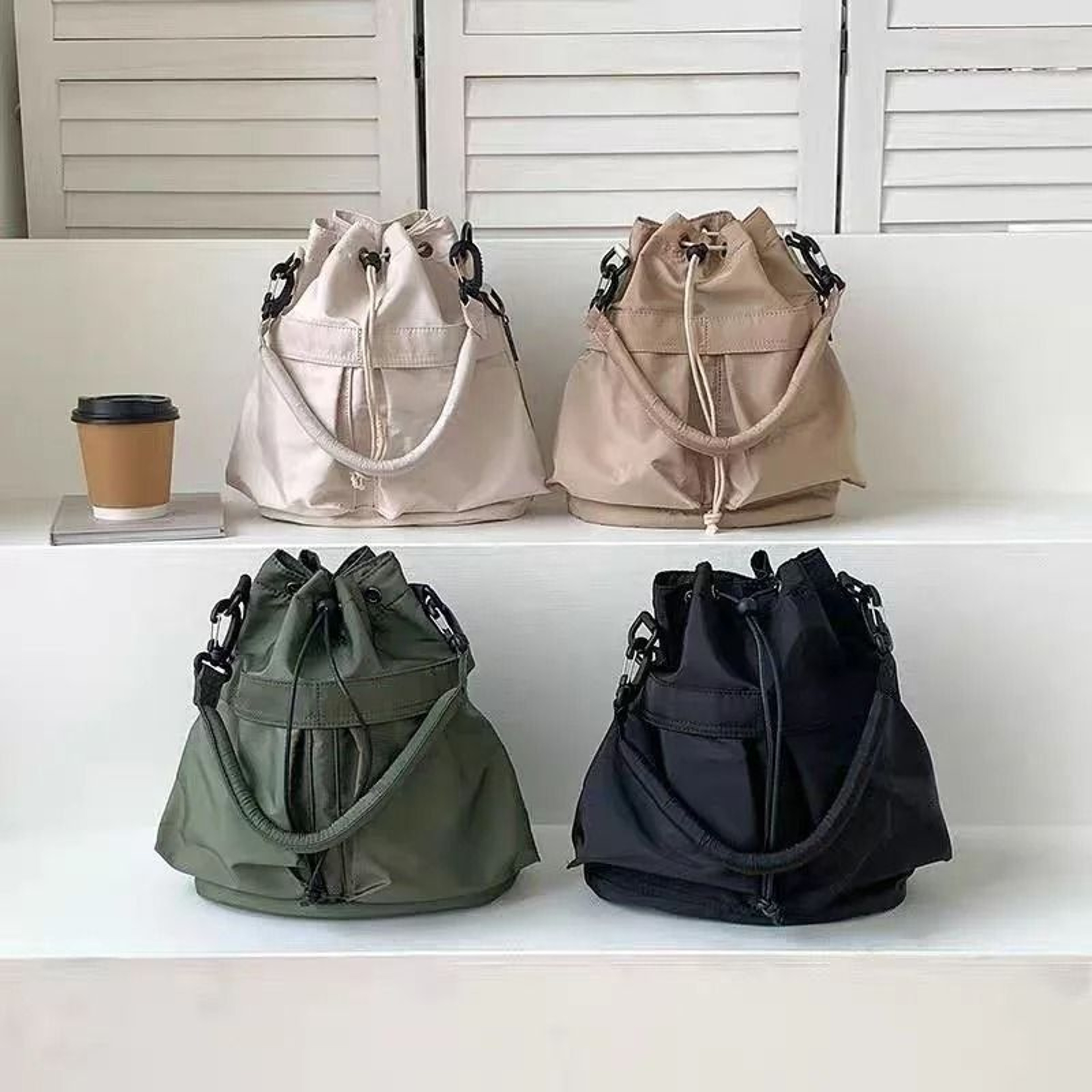 Simple LargeCapacity Oxford Commuting Crossbody Bag 1