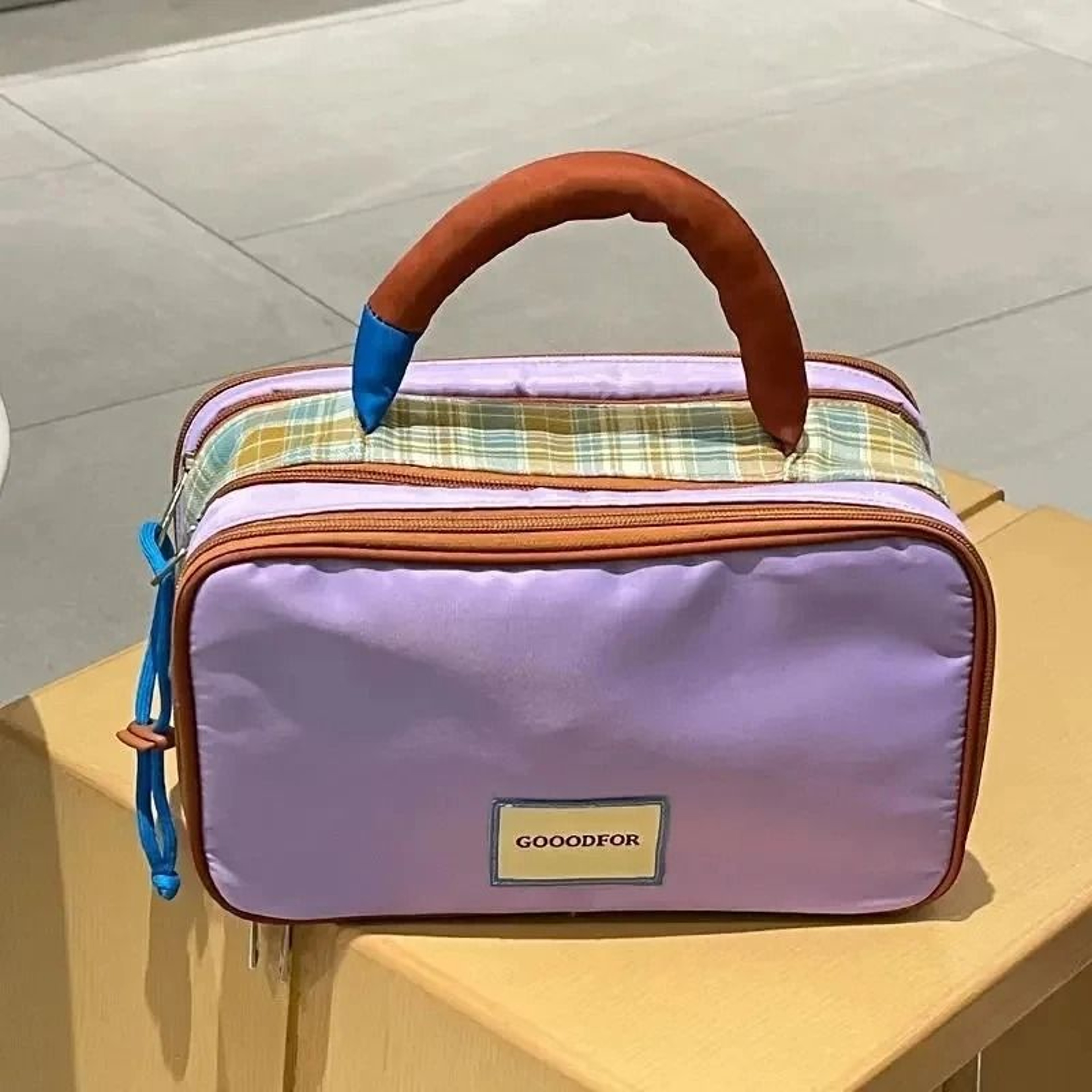 Portable MultiFunctional Collision Color Makeup Bag 6
