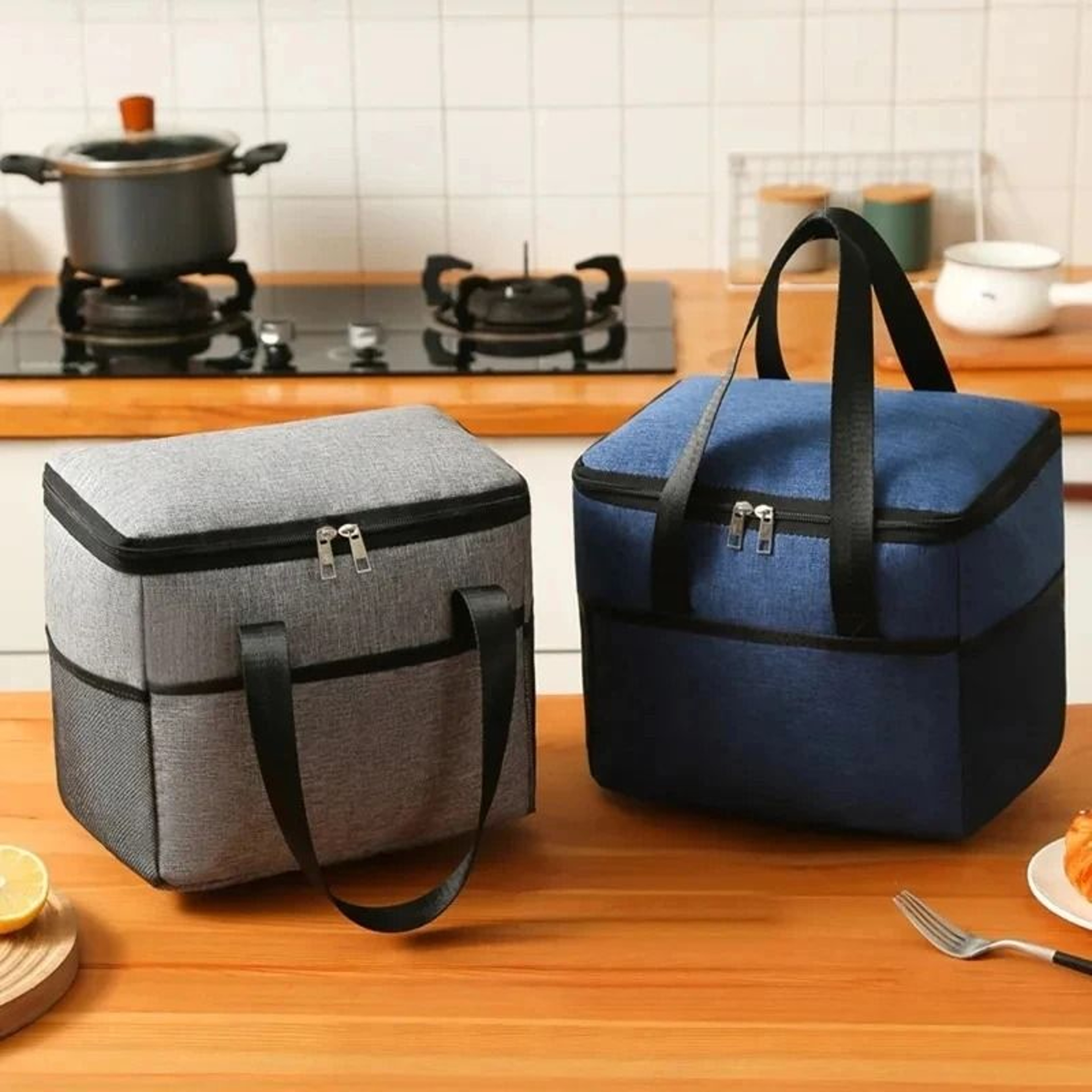 Fashion LargeCapacity Leakproof Lunch Cooler Bag 12