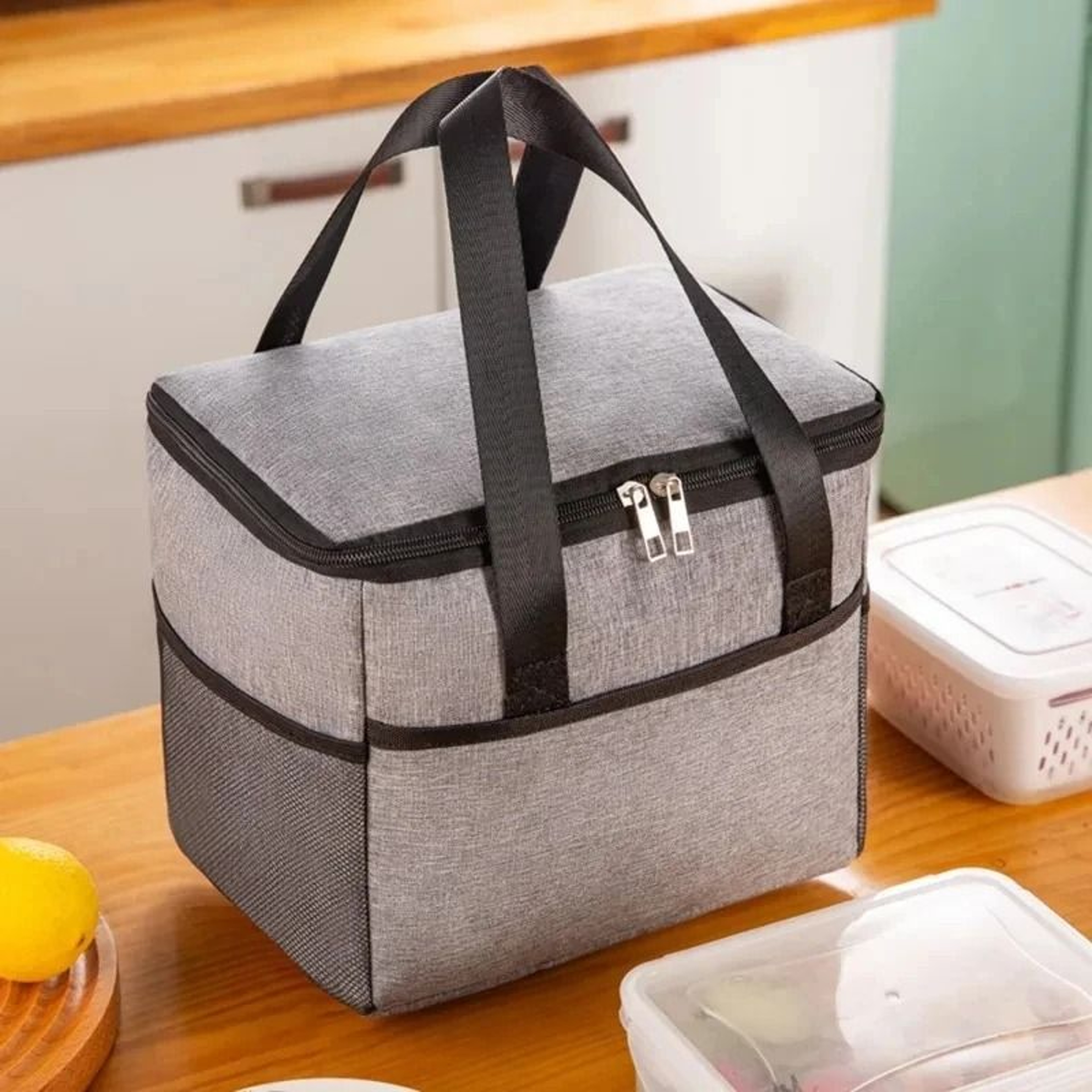 Fashion LargeCapacity Leakproof Lunch Cooler Bag 7