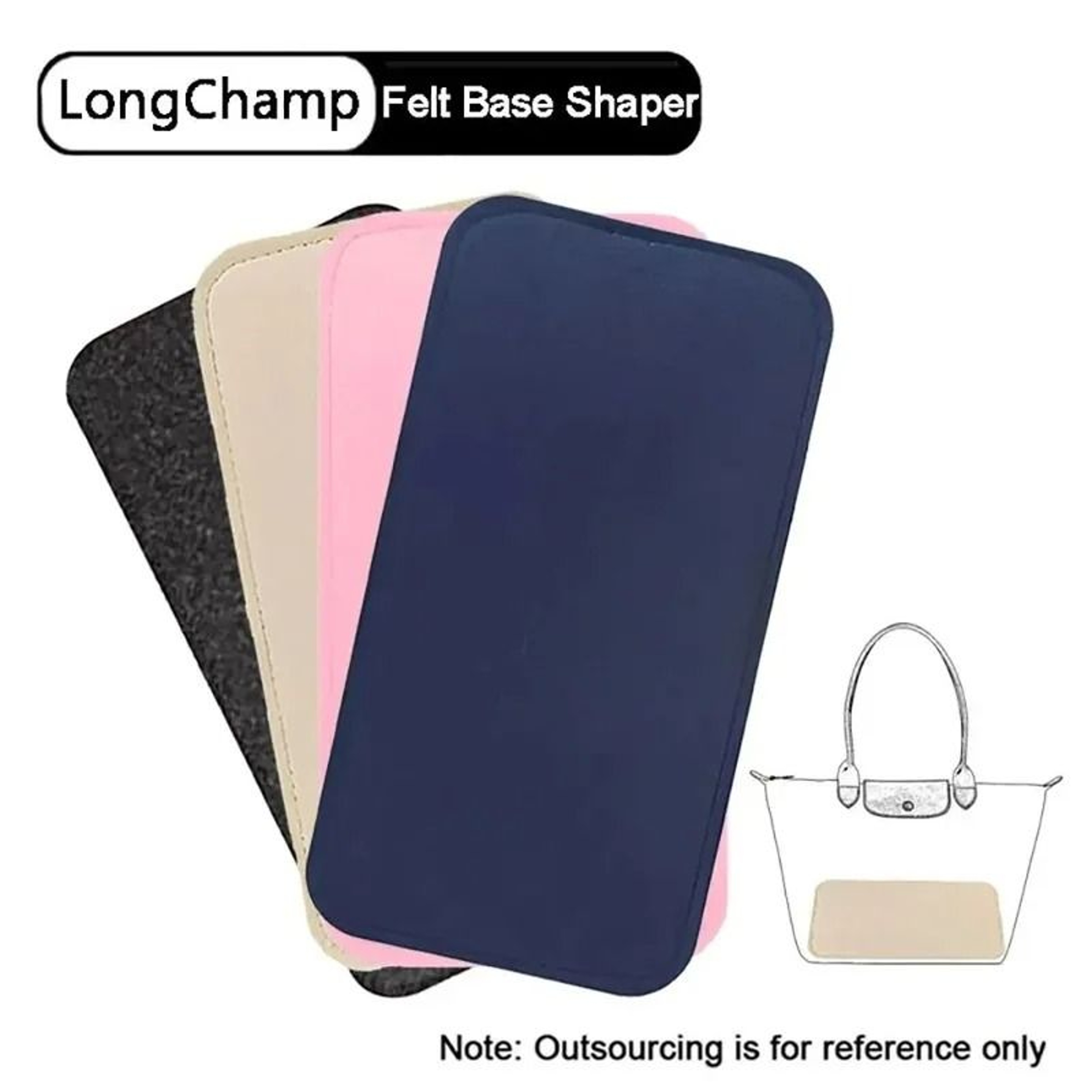 Felt Bag Base Shaper For Handbag Structural Support 4