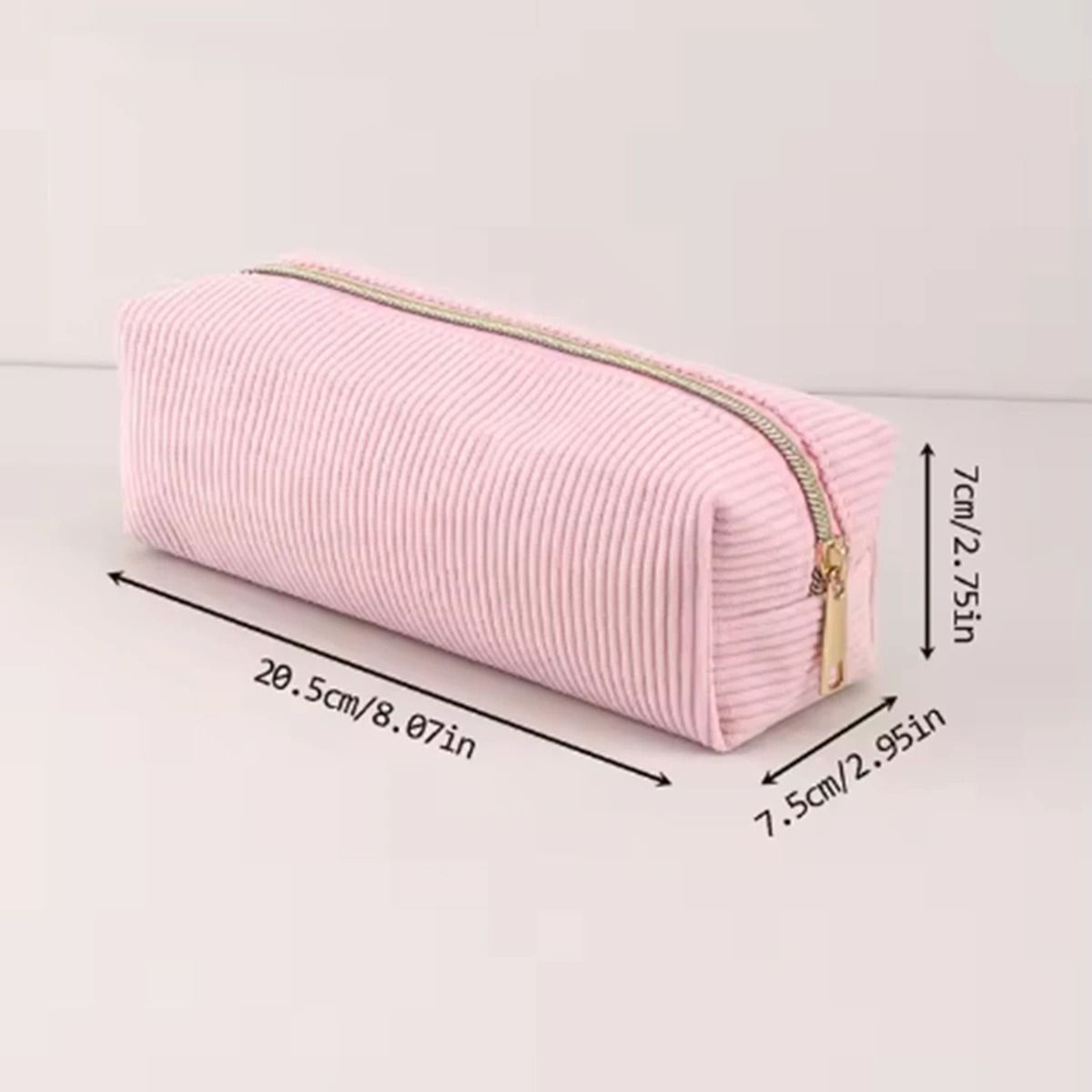 LargeCapacity Solid Color Stationery And Pencil Case 3