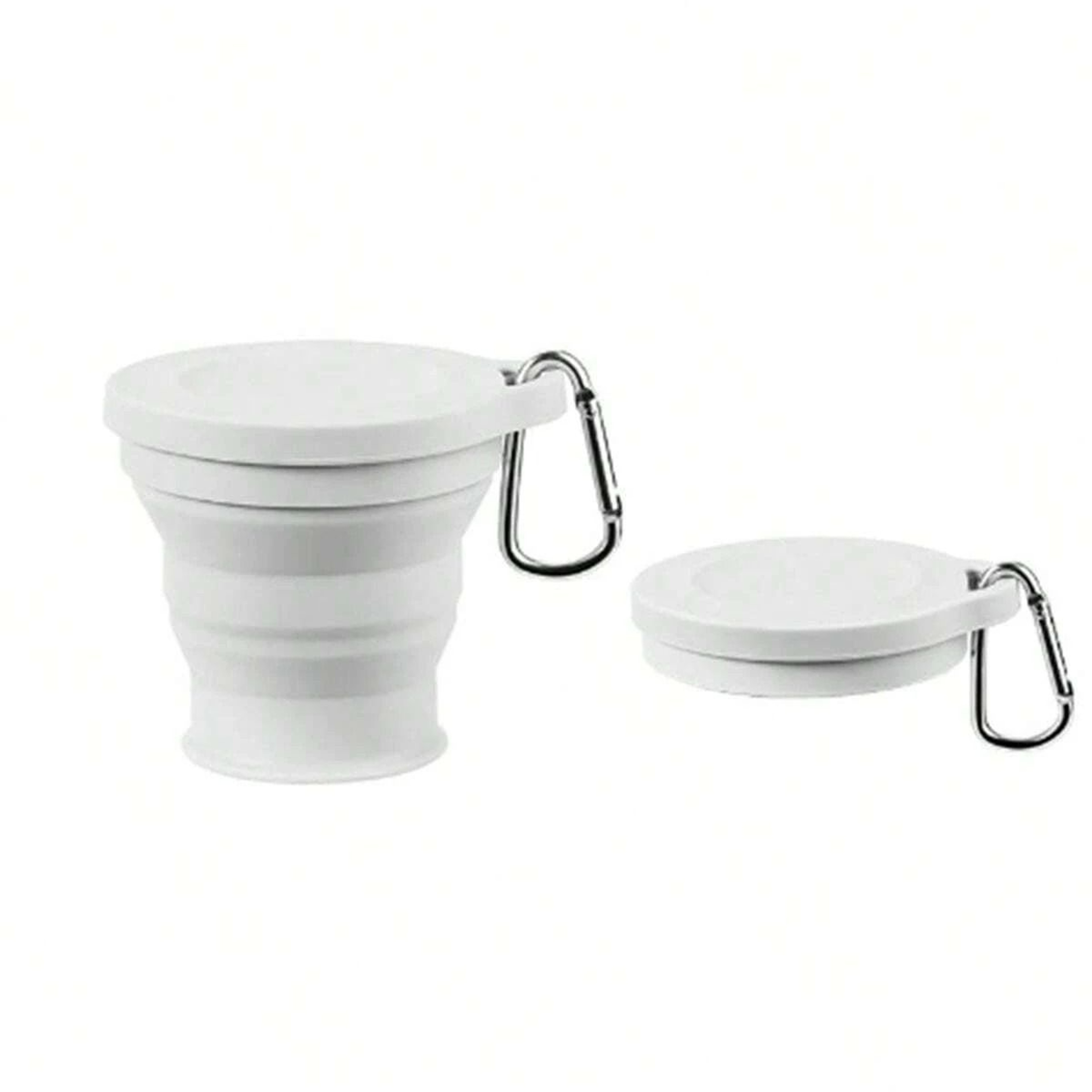Outdoors Silicone Folding Cup With Carabiner 7