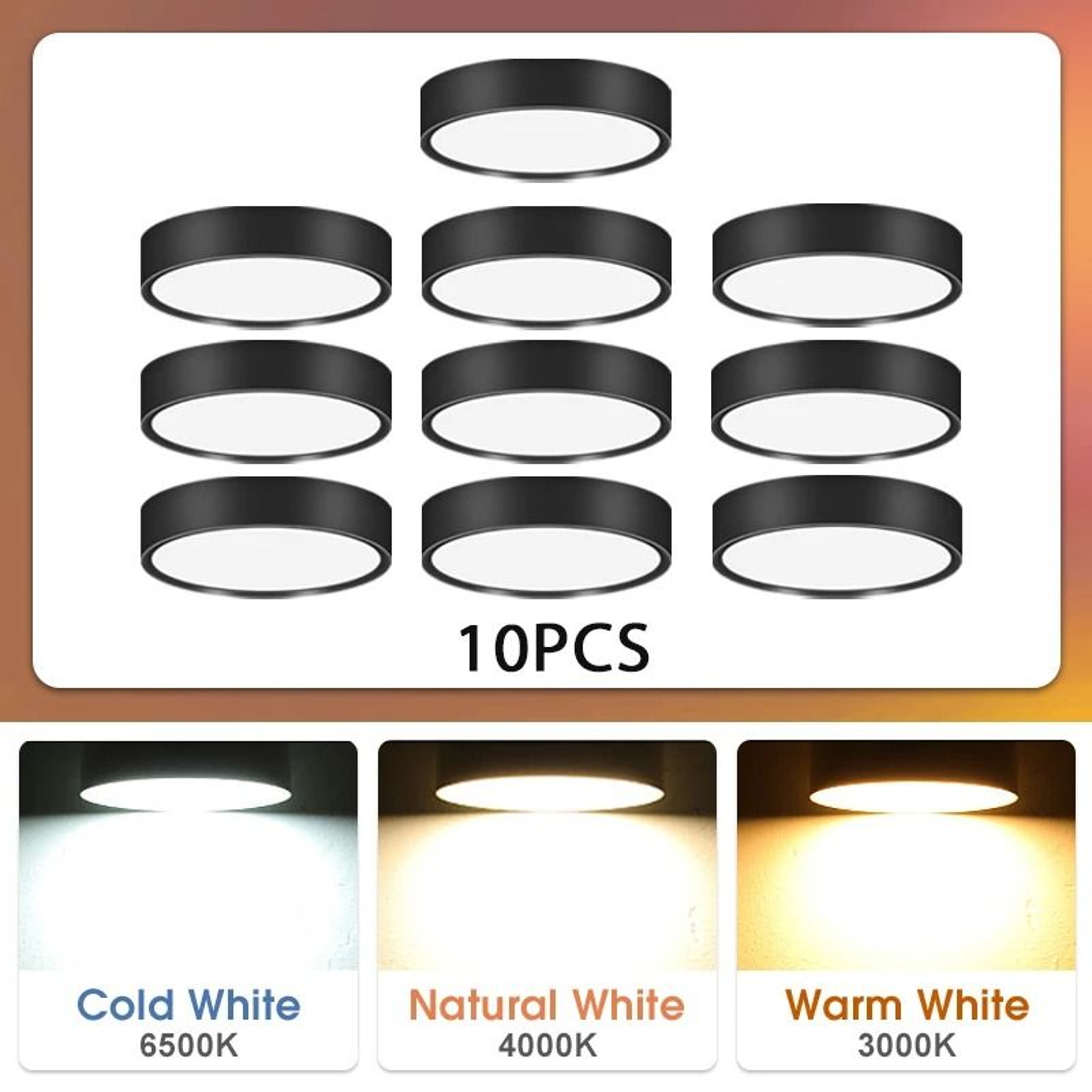 Premium SurfaceMounted LED Spotlight And Downlight Collection 10