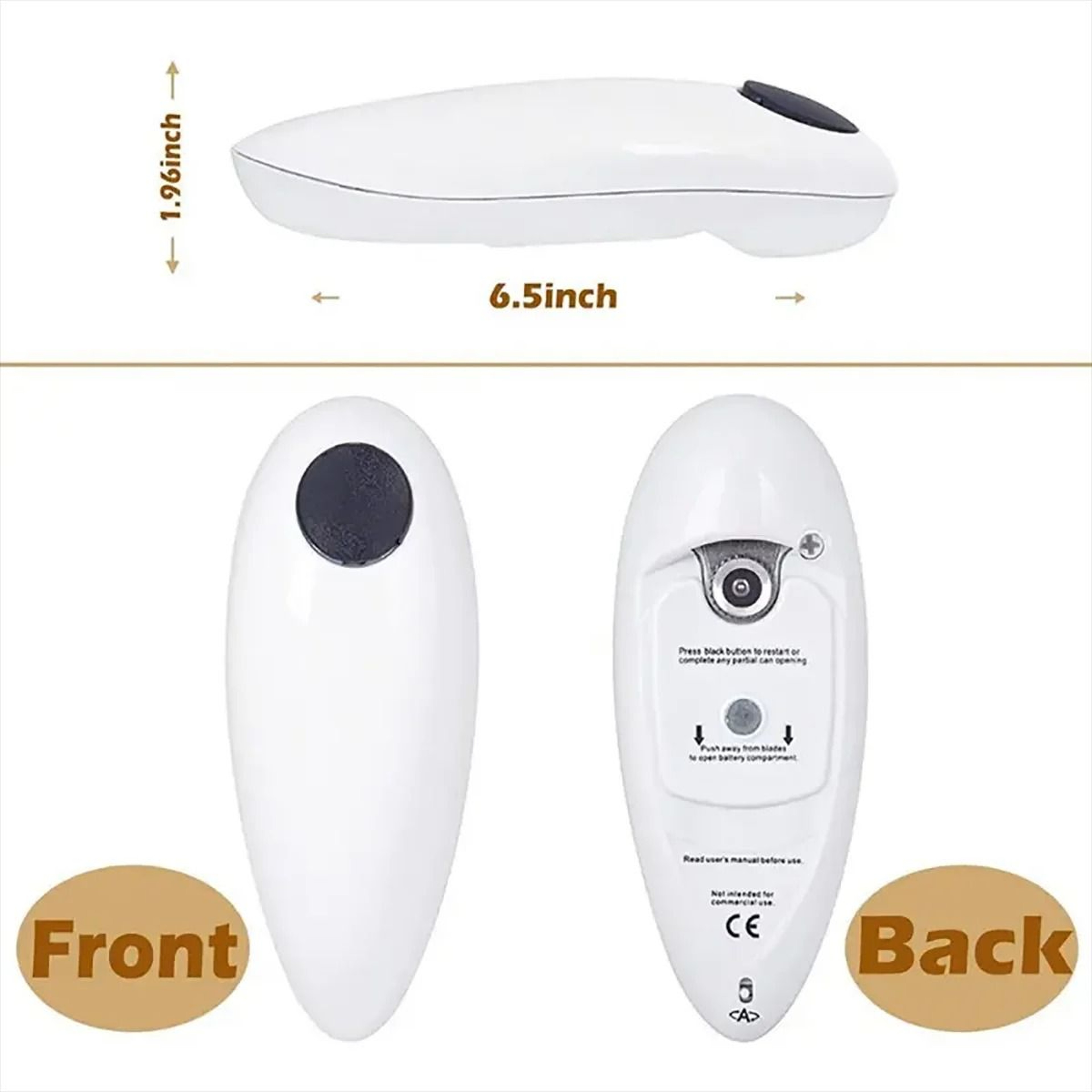 AutoOpen Pro Electric Can And Bottle Opener Set 5