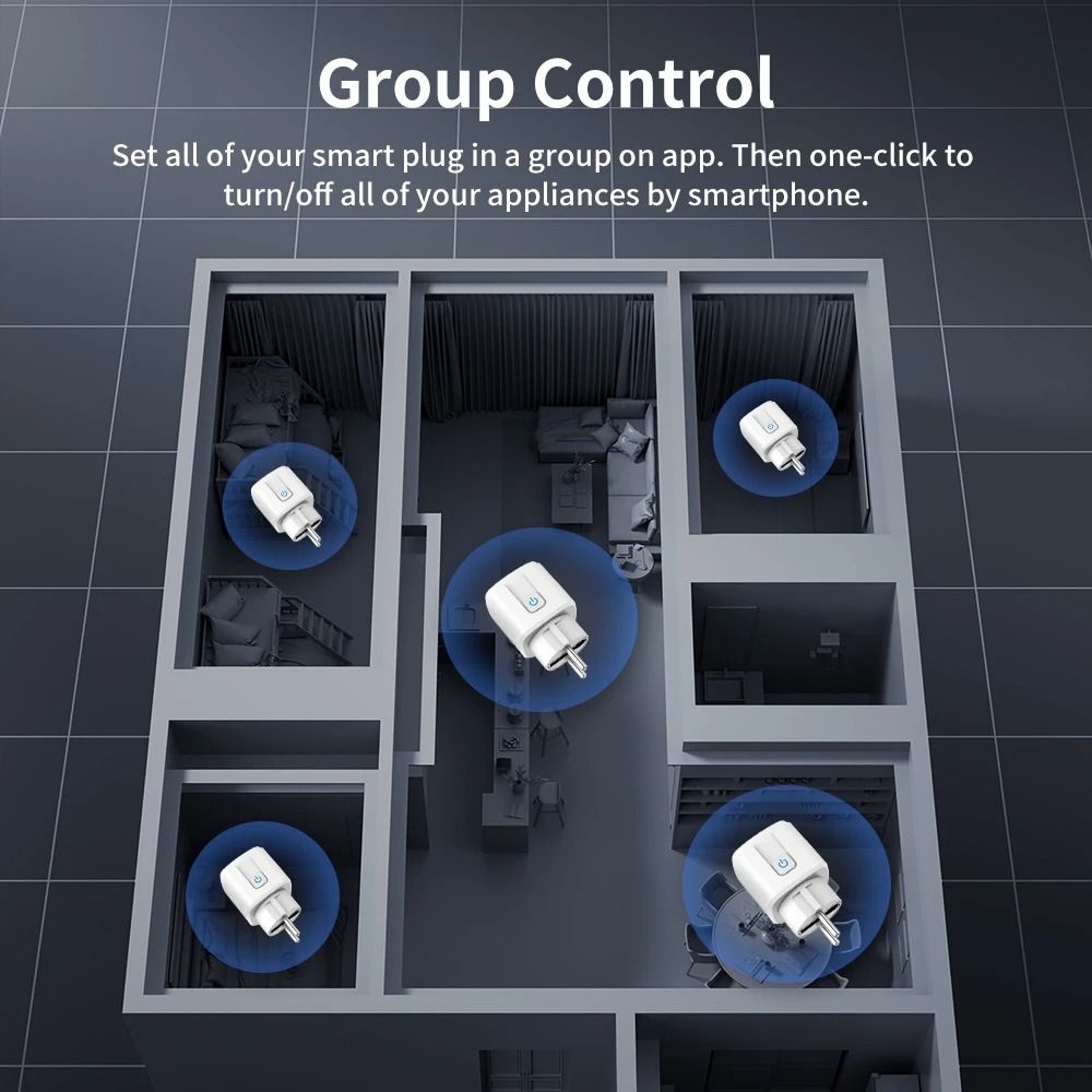 TNCE Tuya Smart Plug WiFi And Zigbee Socket Set 5