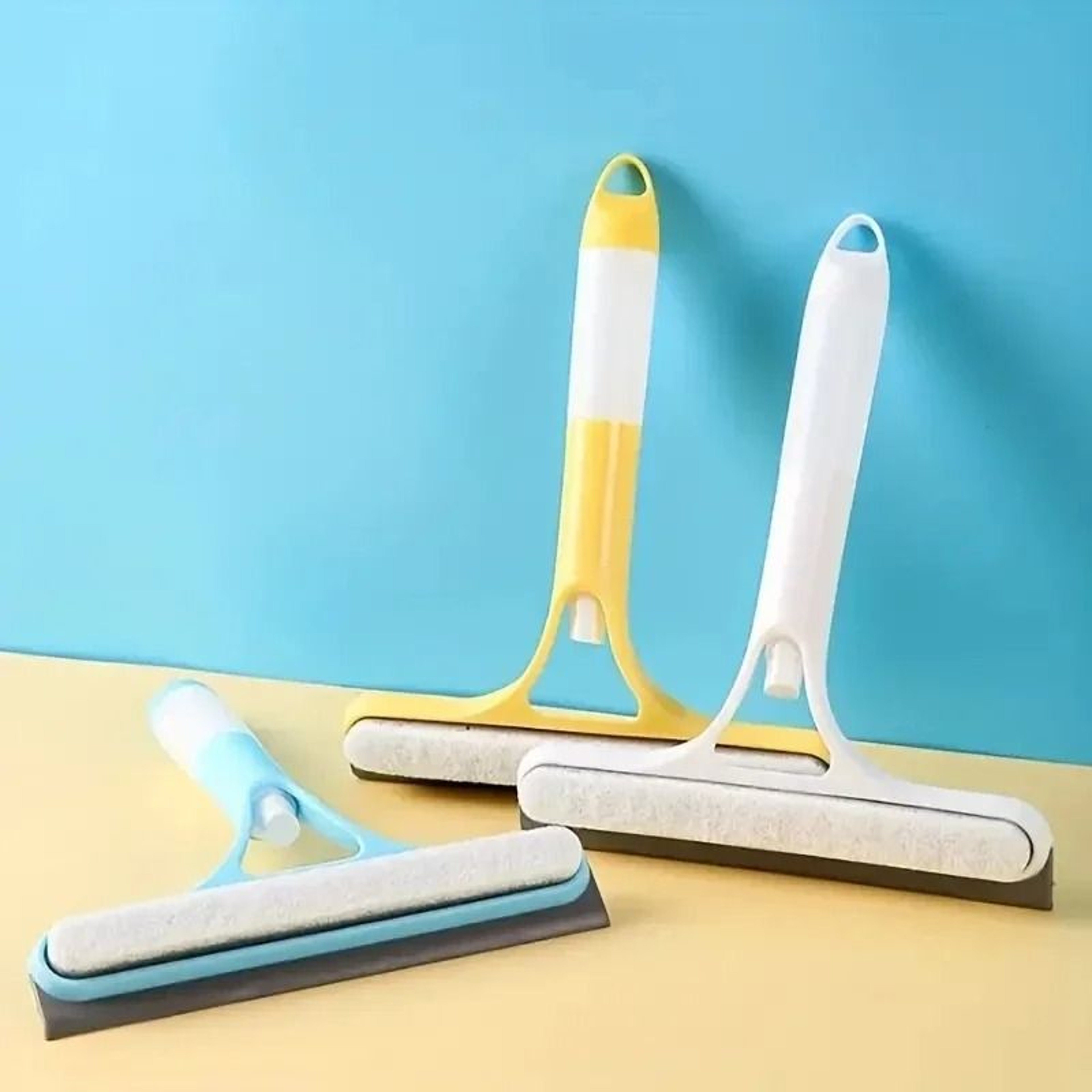 3in1 Multifunctional Glass Cleaner With Integrated Spray Bottle 3