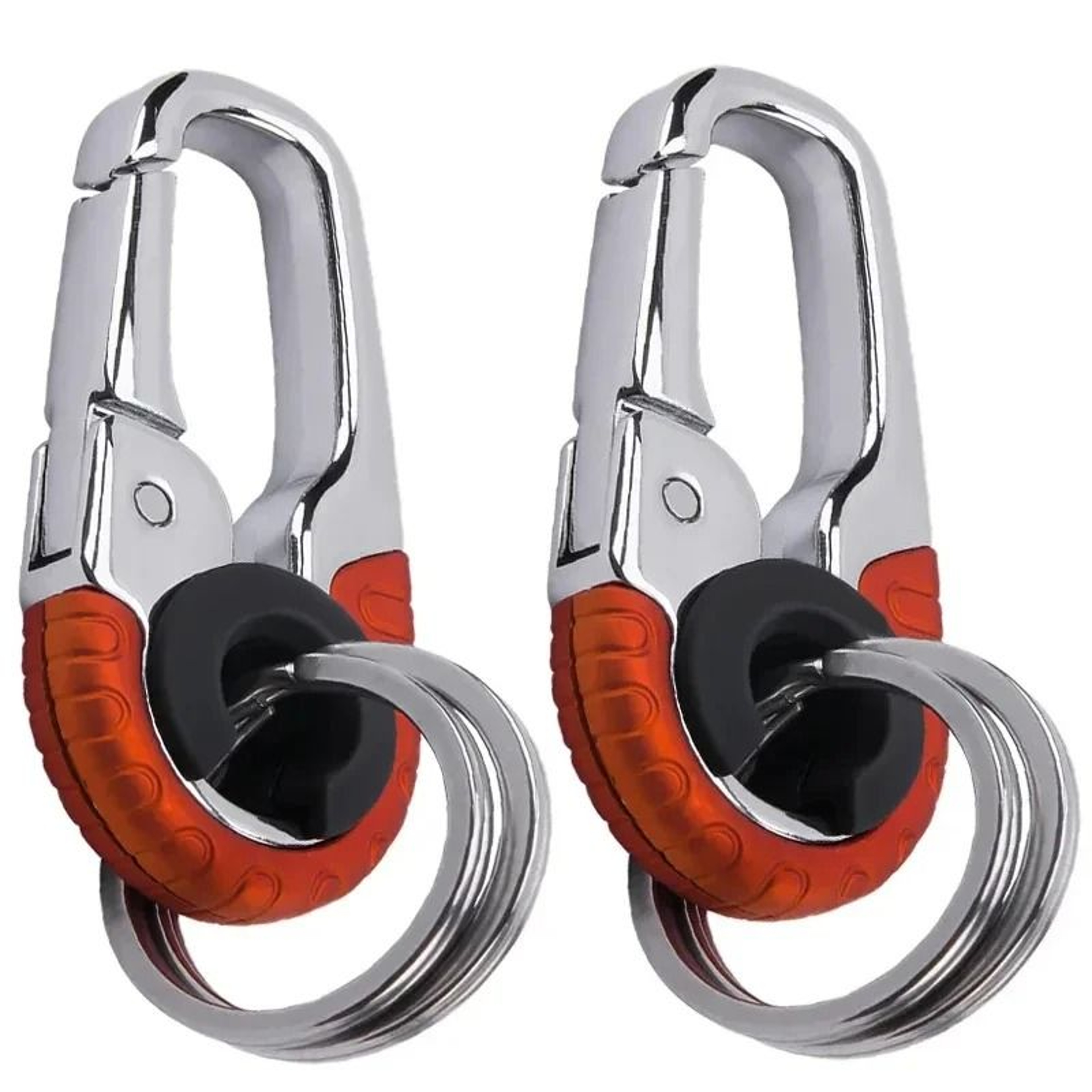 Stainless Steel Heavy Duty Mens Keychain Carabiner 3