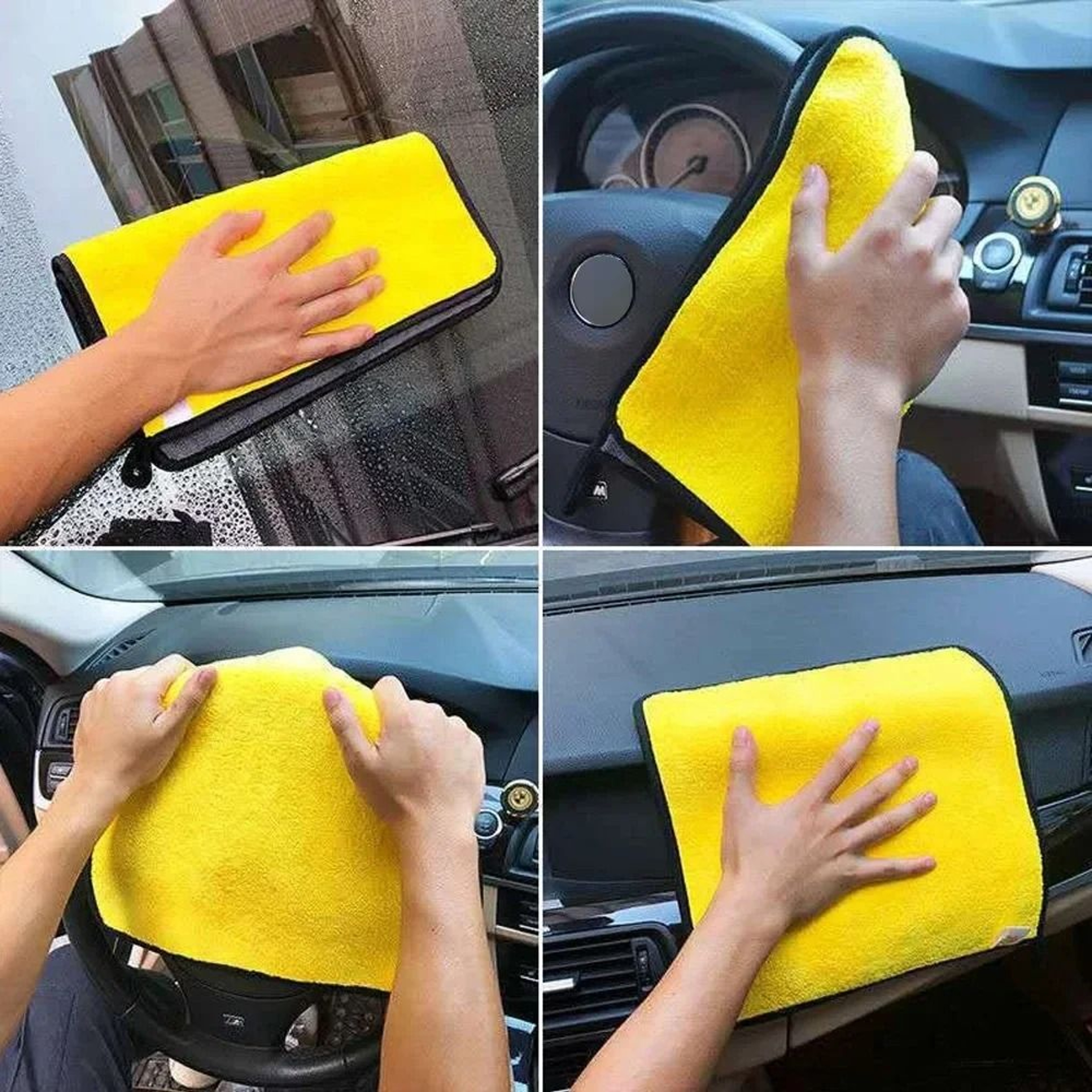 Industrial Standard Car Wash And Kitchen Microfiber Towels 2