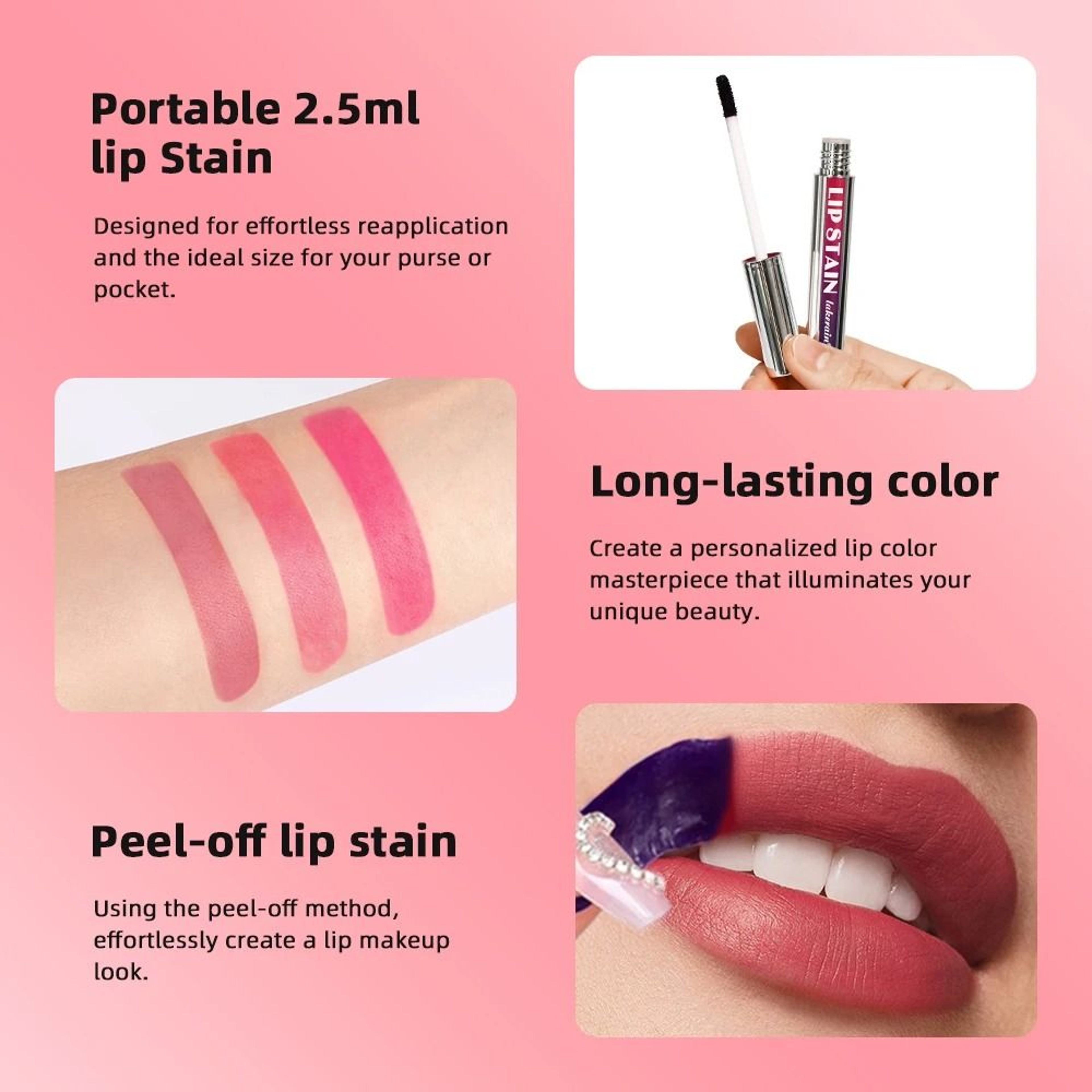 Peel Off Lip Stain Reveal 1