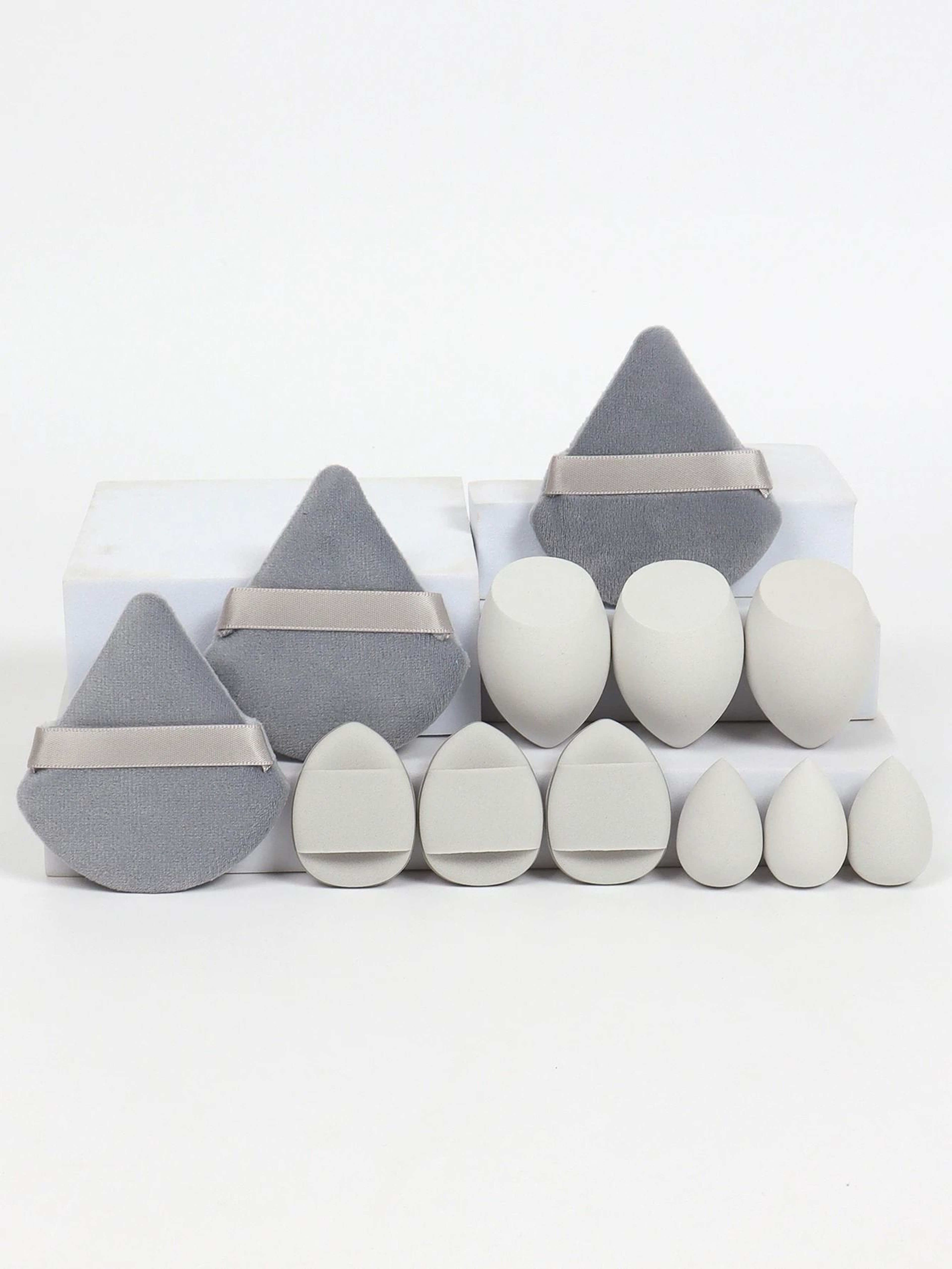 12Piece AllPurpose Makeup Sponge And Puff Set 3