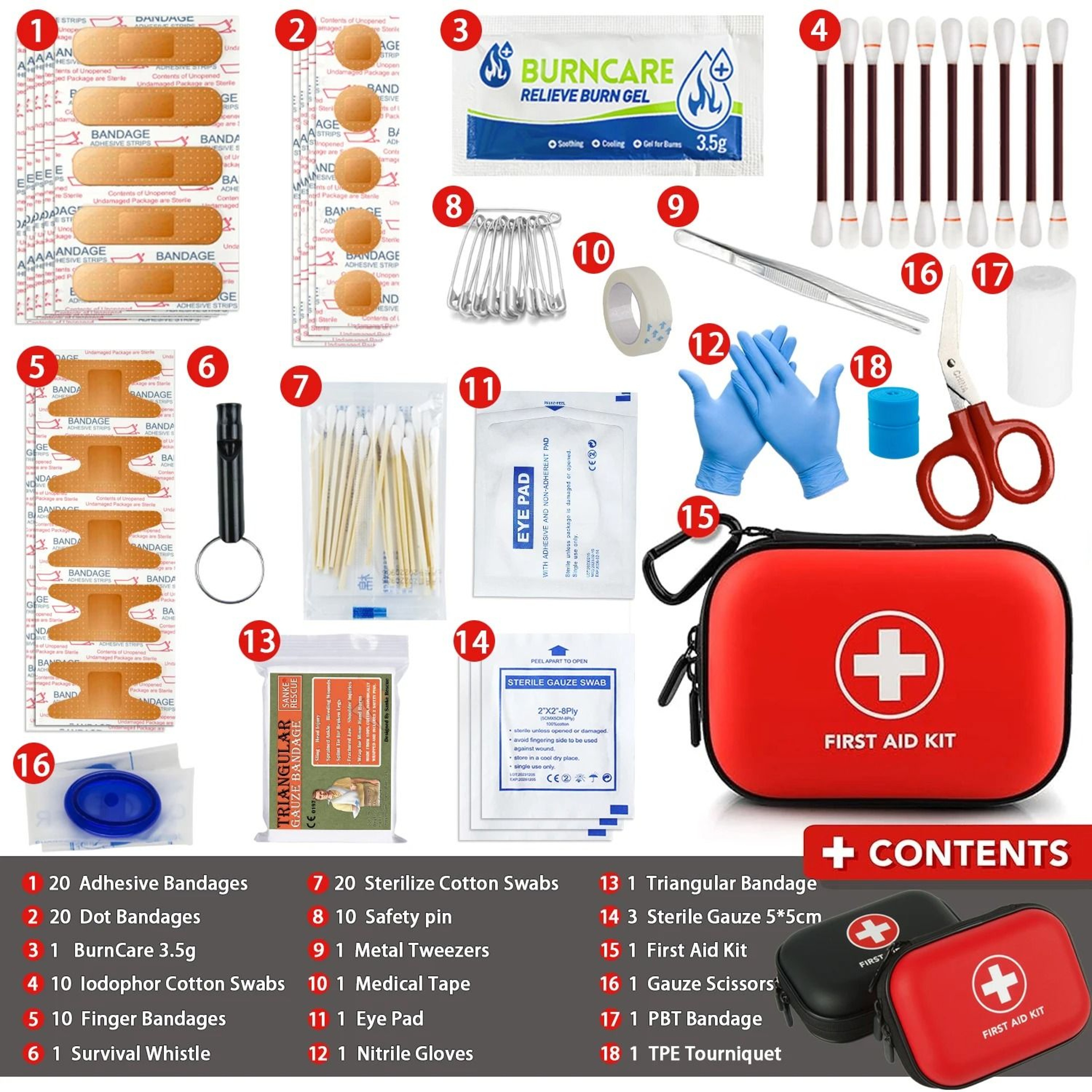 Industrial Standard Portable MultiPurpose First Aid Kit 7