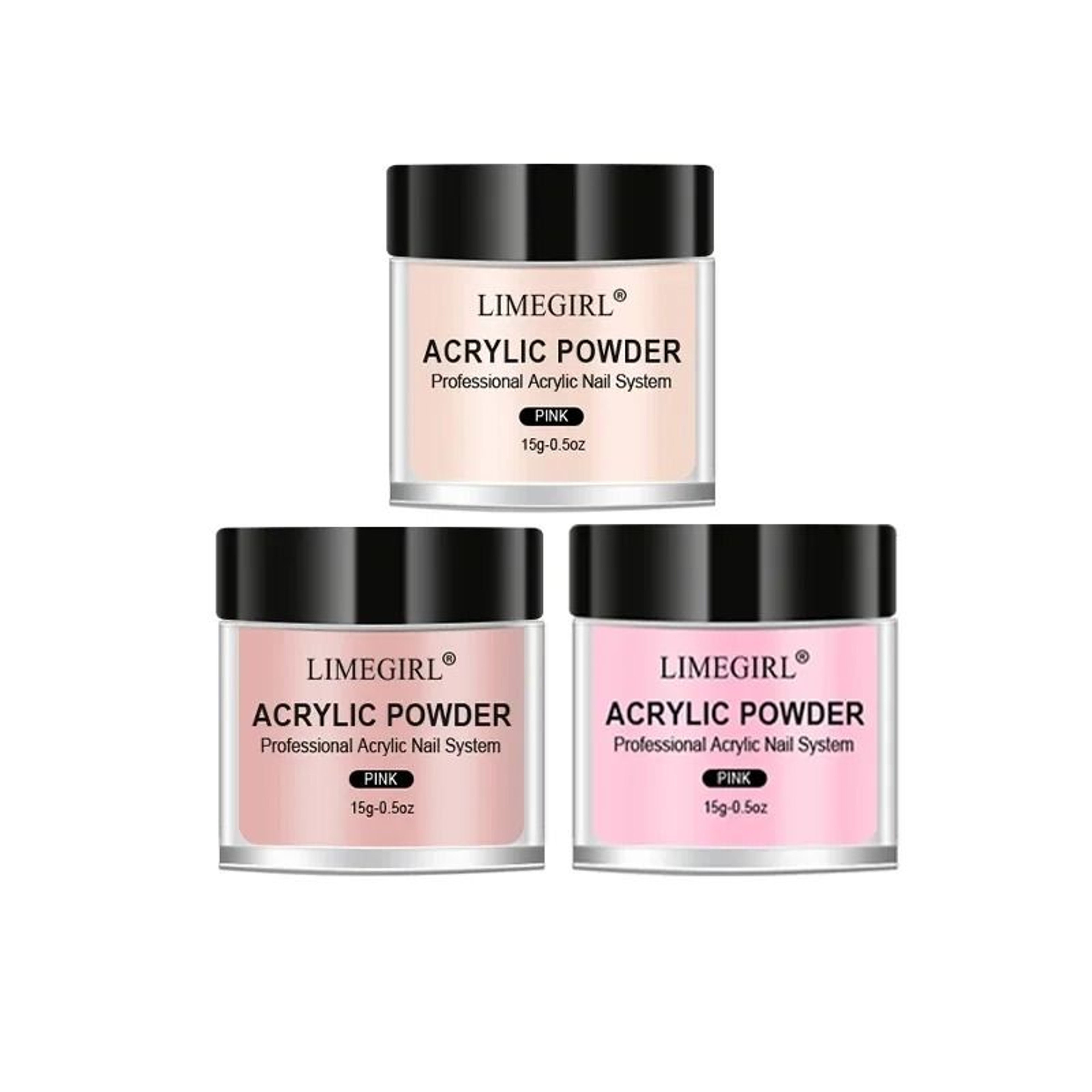 Professional Acrylic Nail Powder And Crystal Liquid Set 11