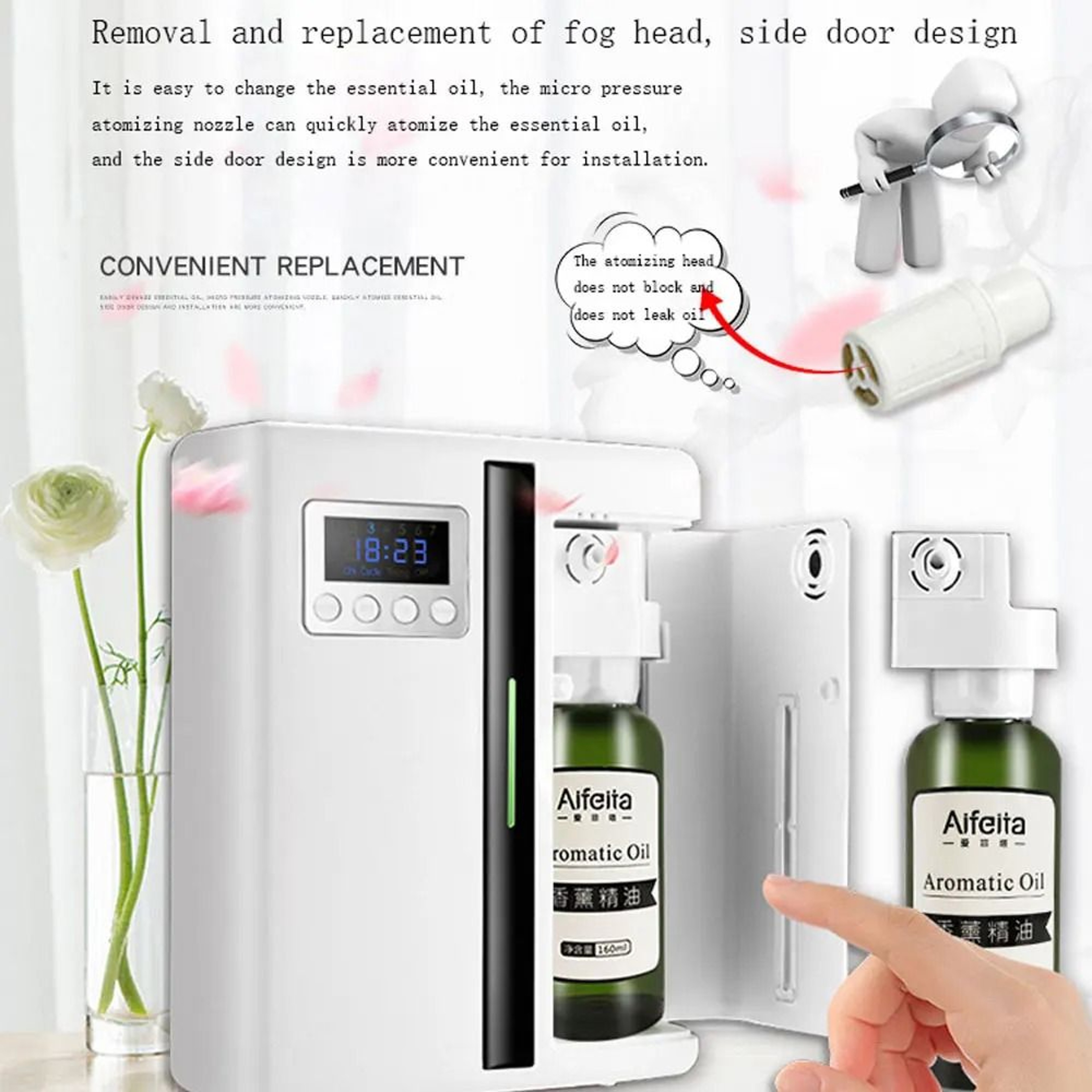 Industrial Standard 160ML WallMounted Aroma Diffuser 1