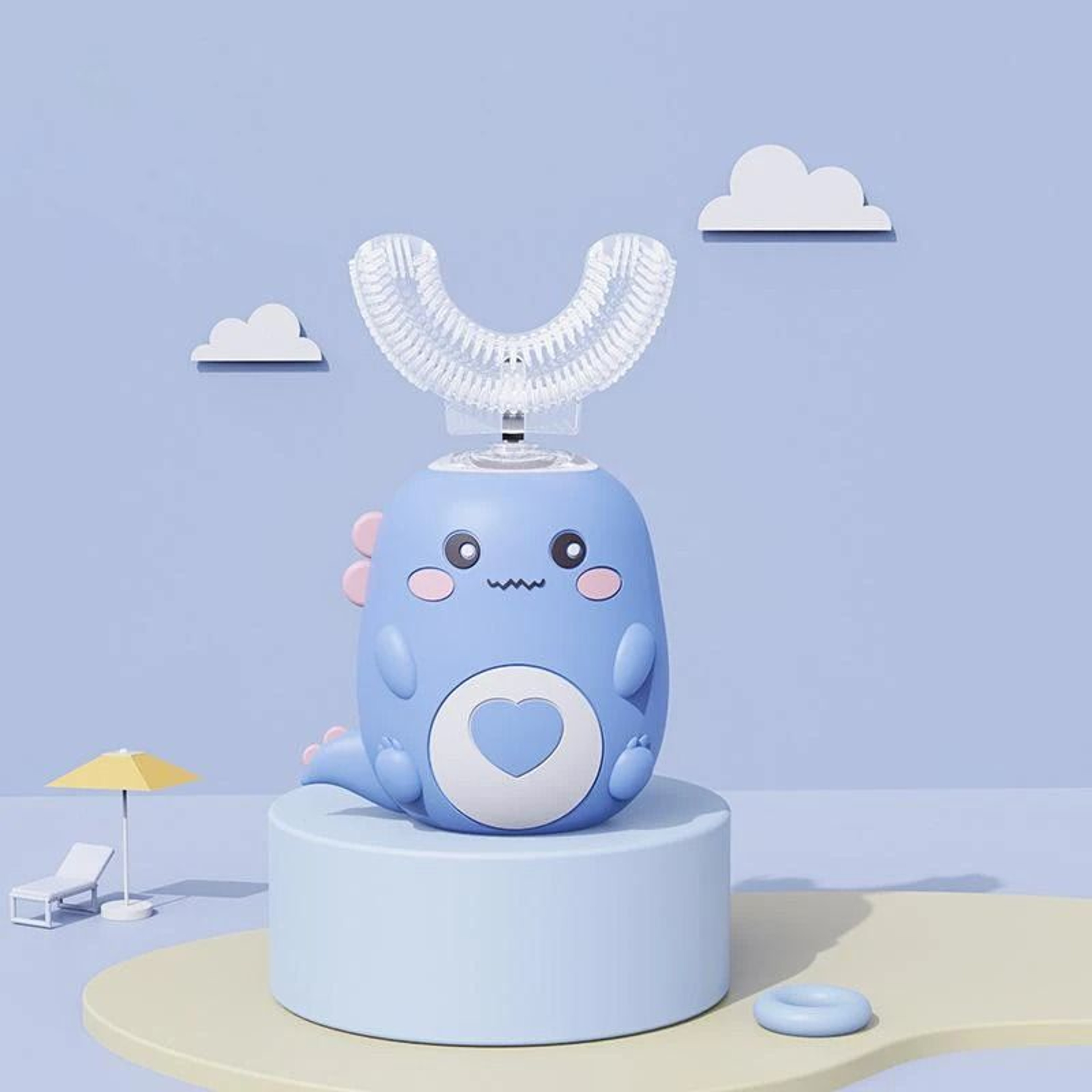 Childrens UShaped Smart Electric Toothbrush 3
