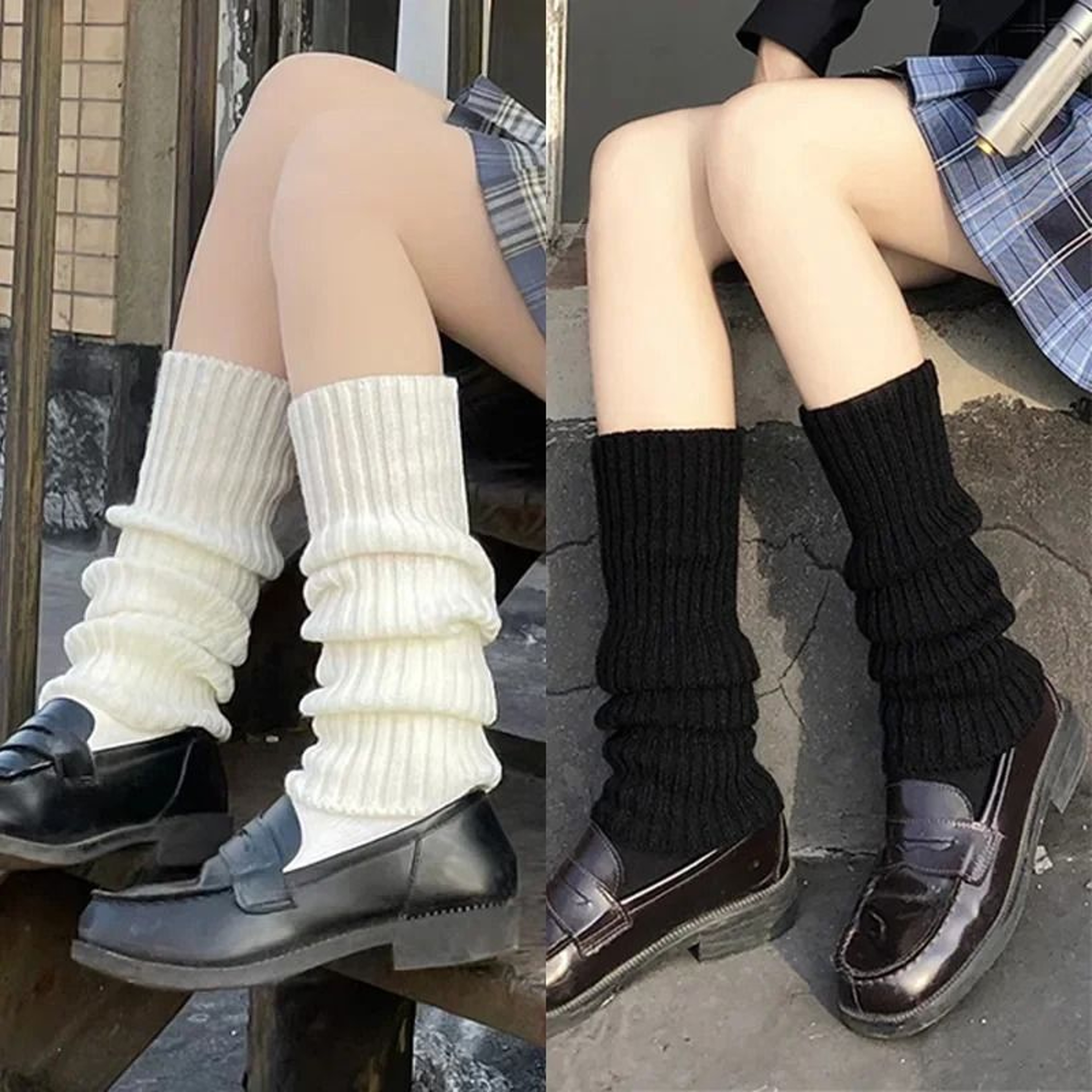 Industrial Standard Y2K Japanese Lolita Leg Warmers 1