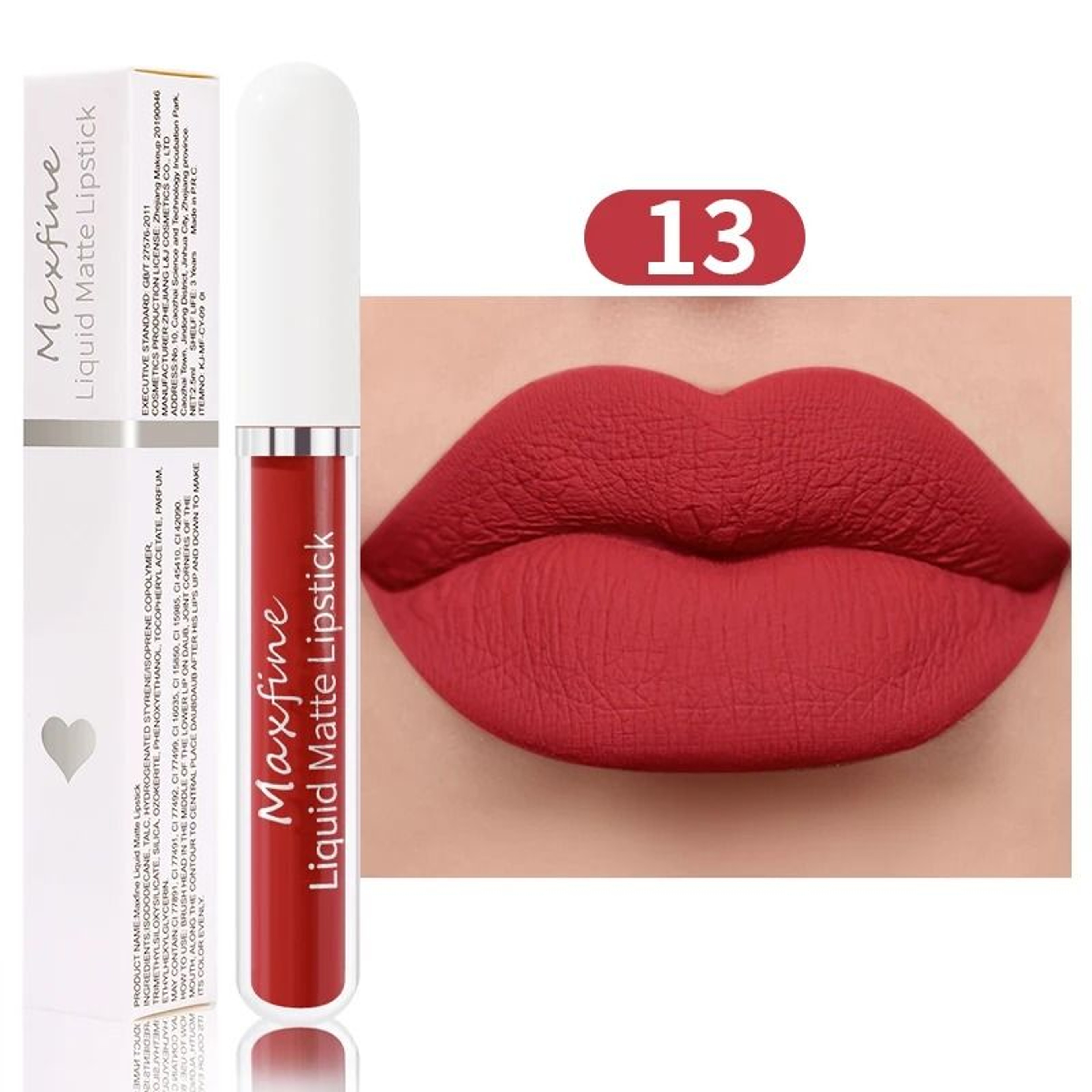 Matte Velvet Waterproof Lip Glaze 14