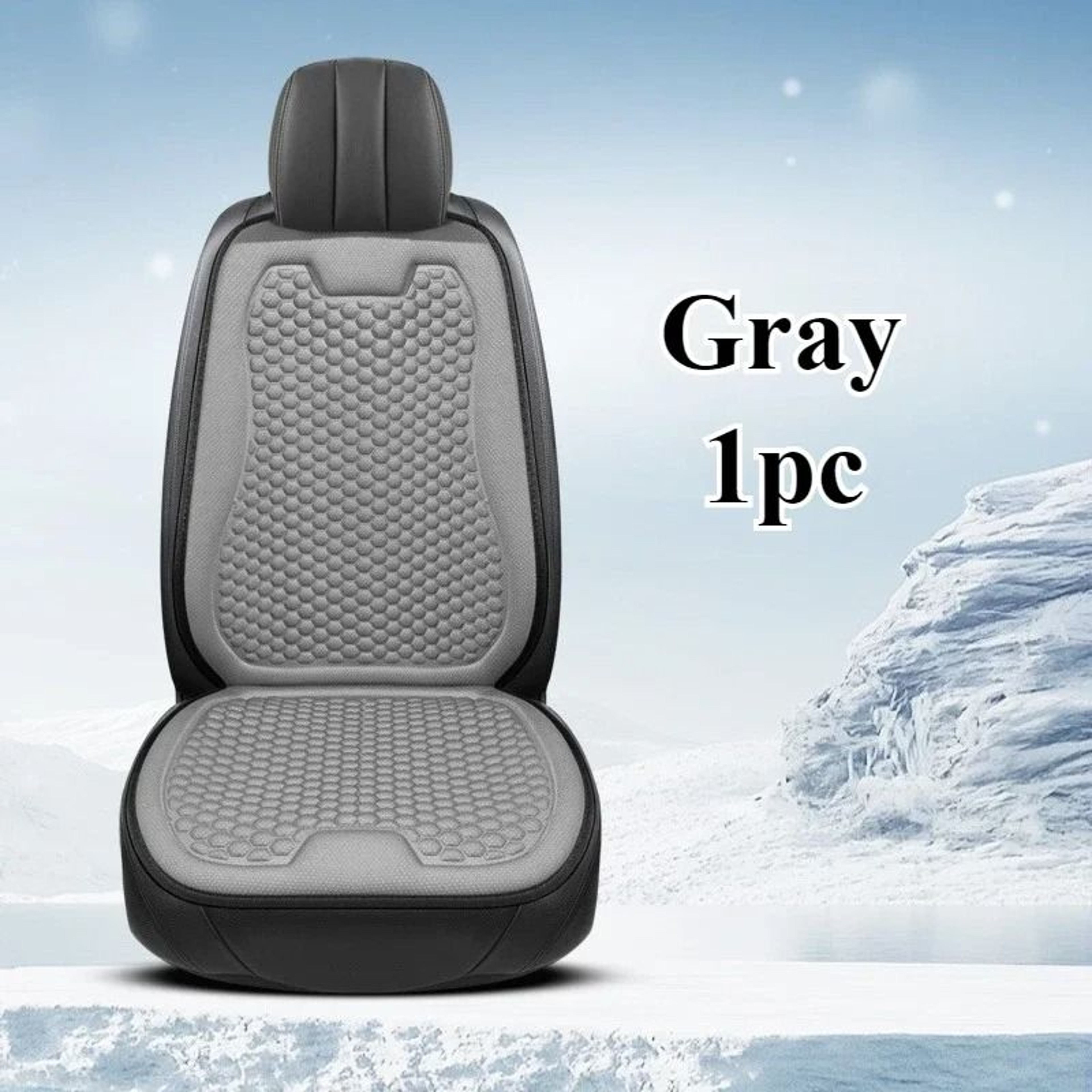 Ice Silk Car Seat Cushion With 3D Spherical Protrusions 6