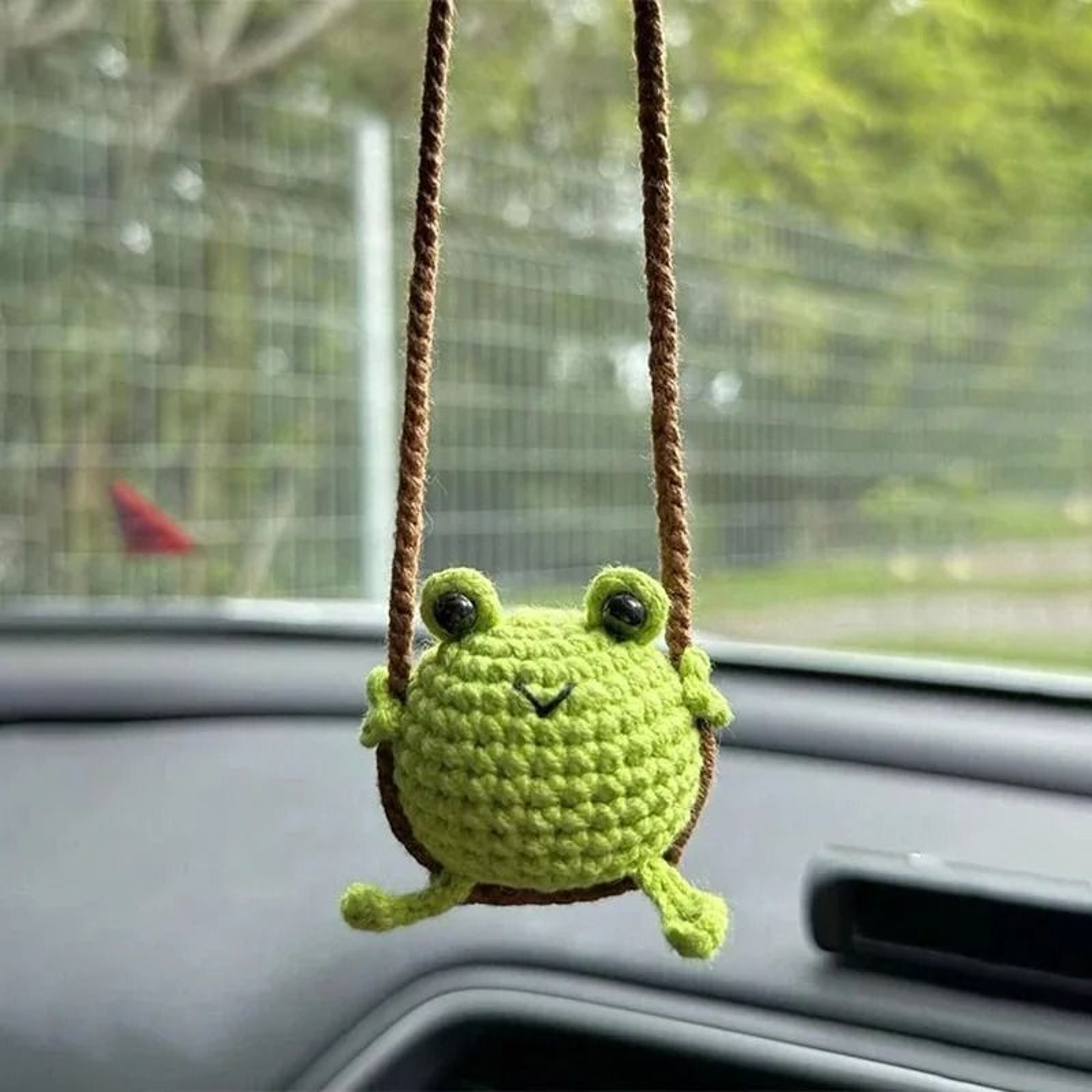 Crochet Animal Car Interior Pendant 1
