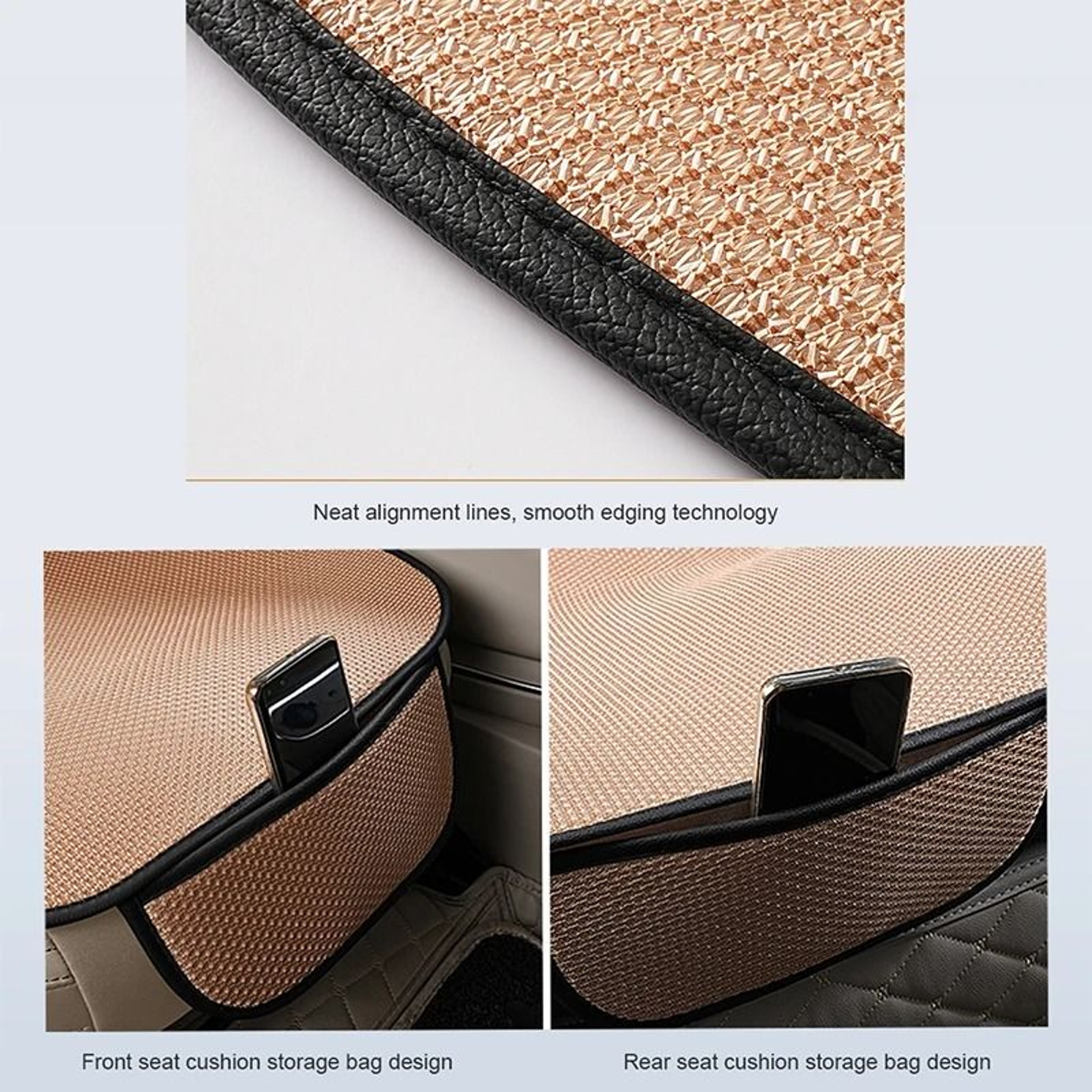 Summer Cool Car Seat Cover Set 3