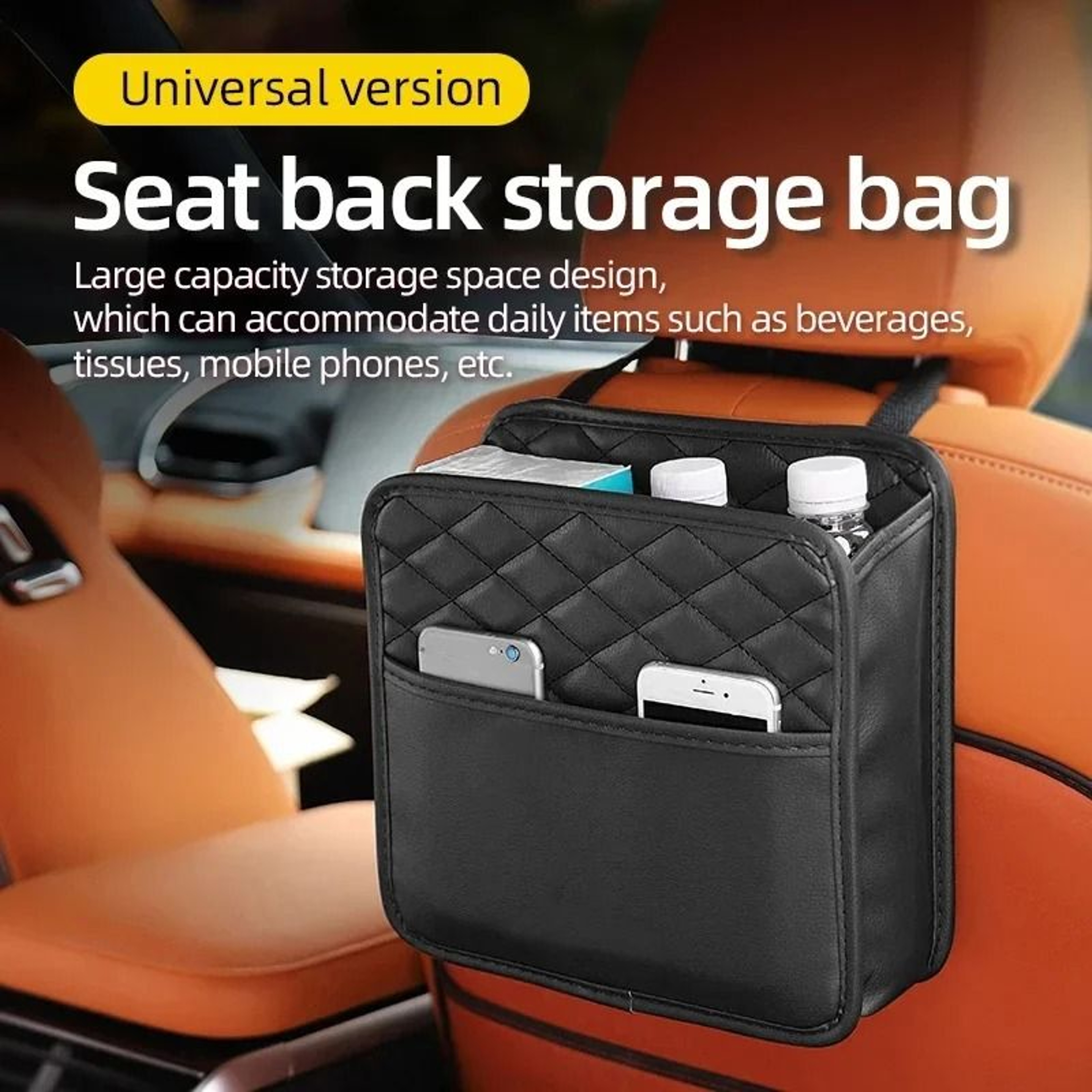 Multifunctional Car Seat Storage Bag 0