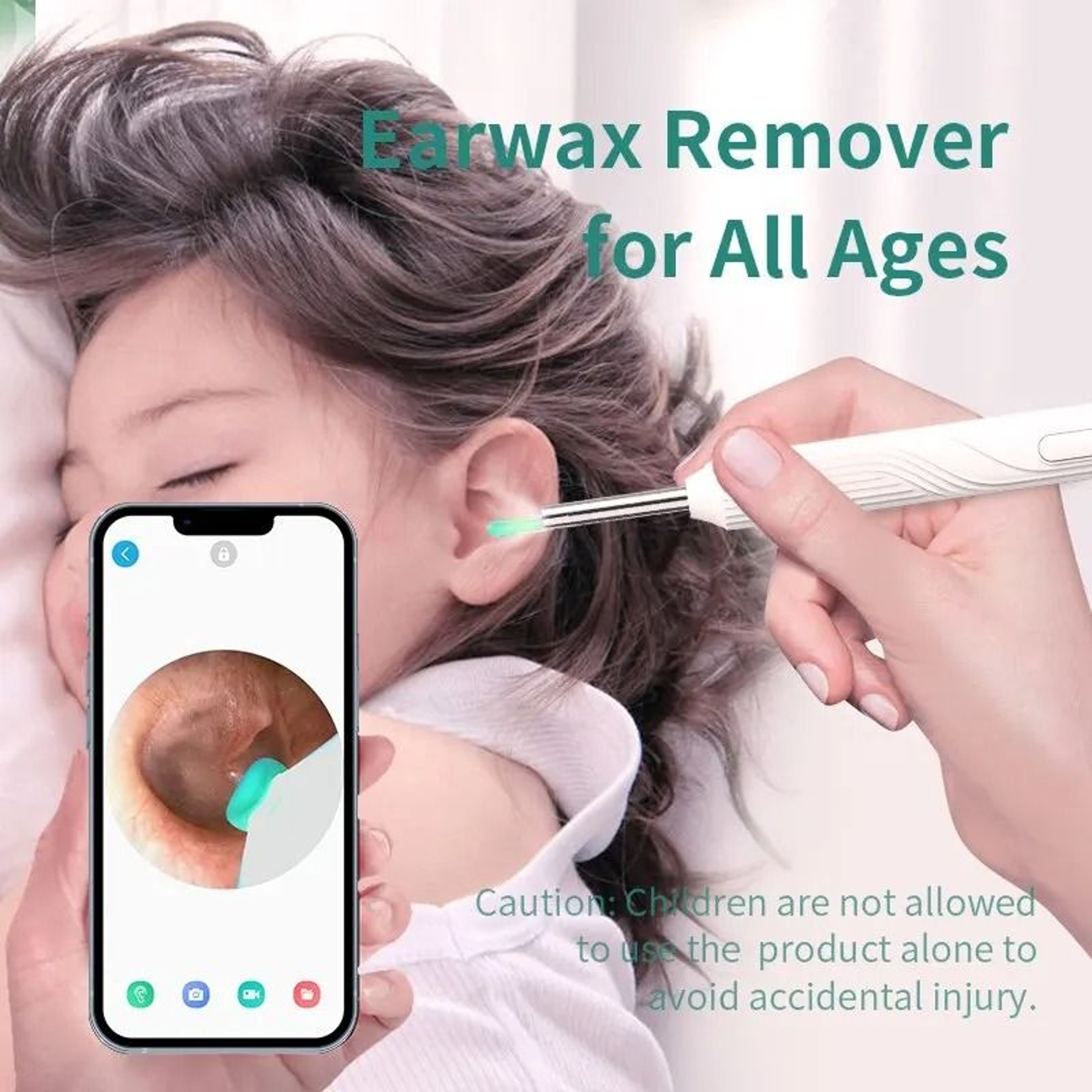Wireless Visual Ear Wax Removal Kit 4