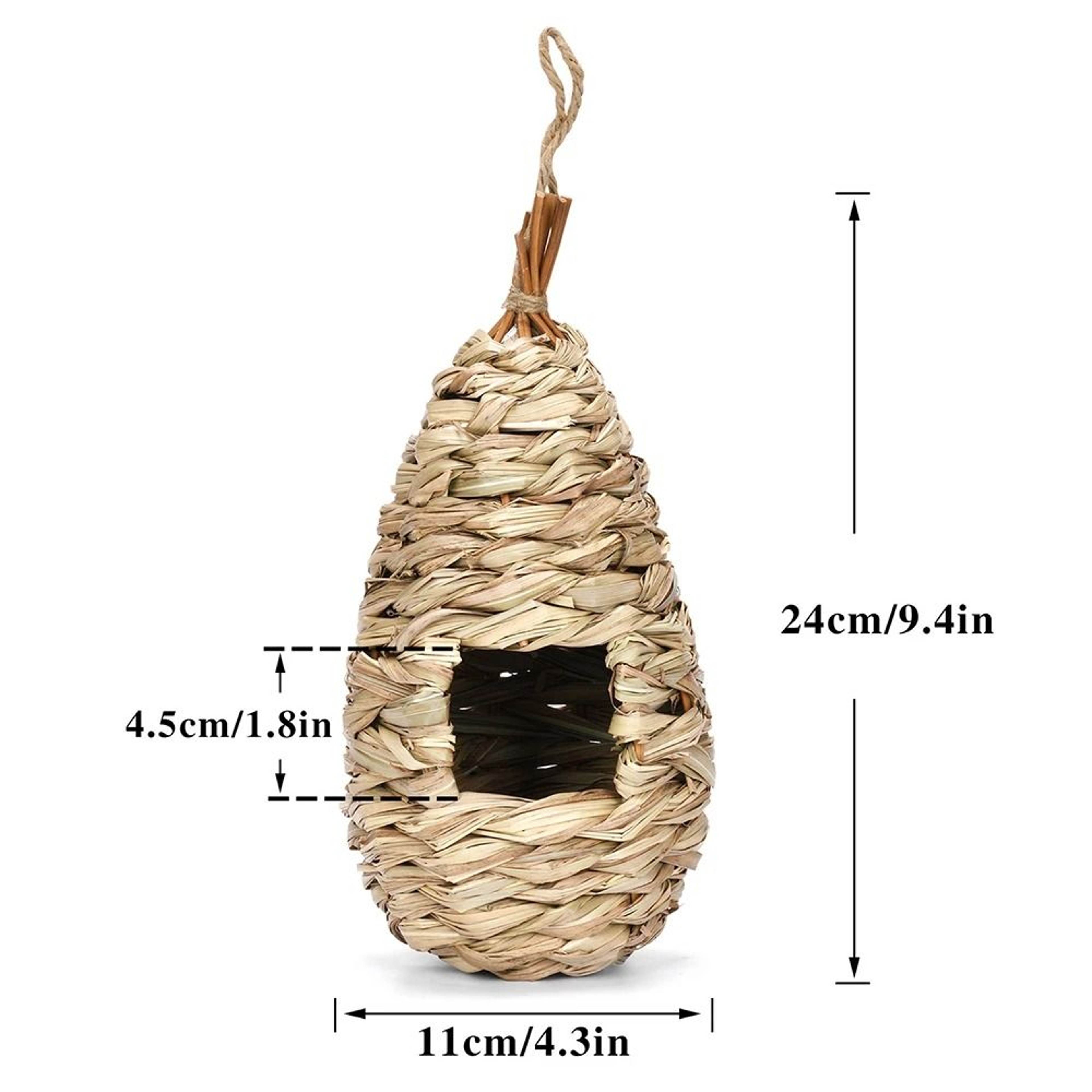 Decorative HandWoven Bird House 5