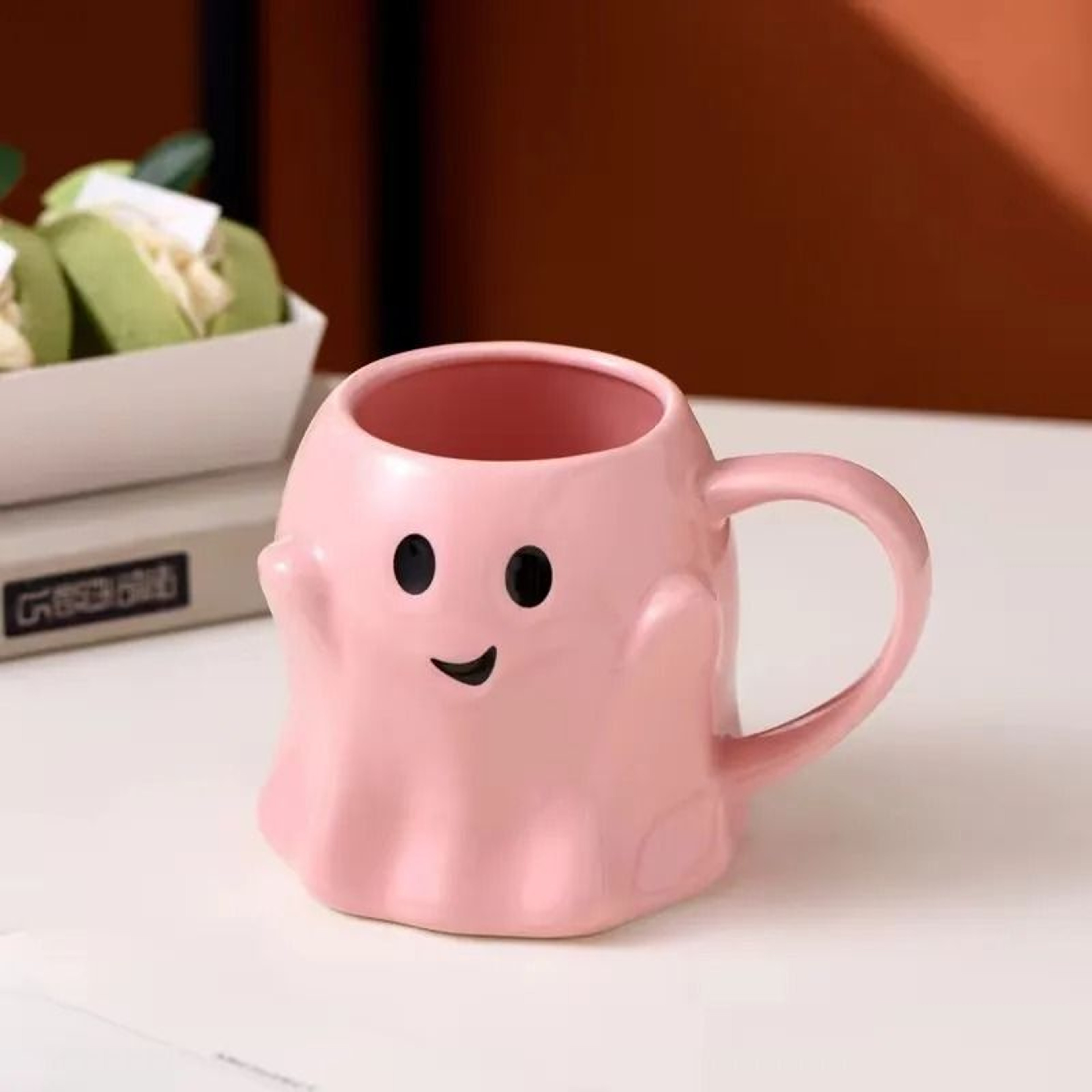 Creative Halloween Ghost Ceramic Mug 2