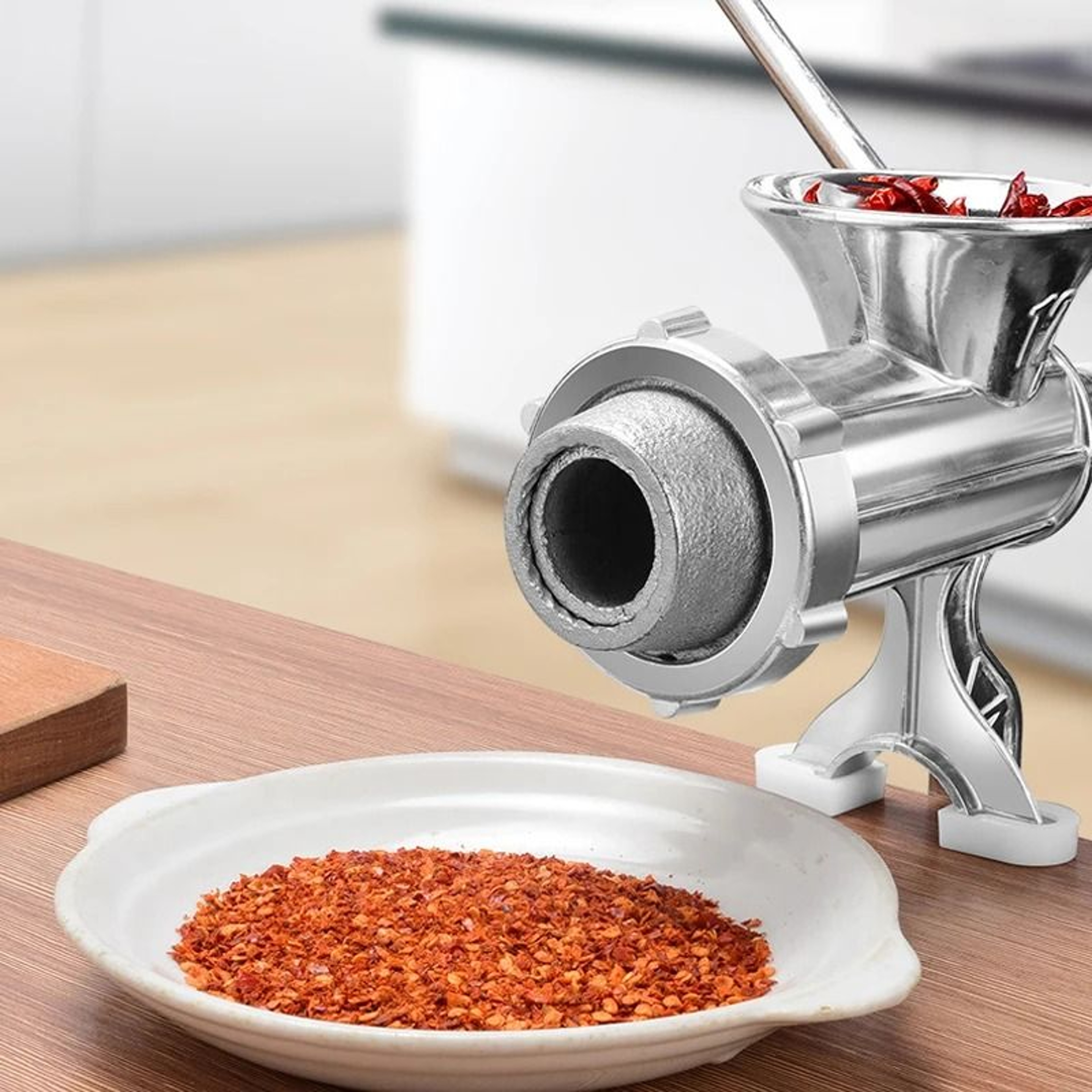 Manual Meat Grinder  Sausage Maker Machine With HeavyDuty Aluminum Alloy Framework 4