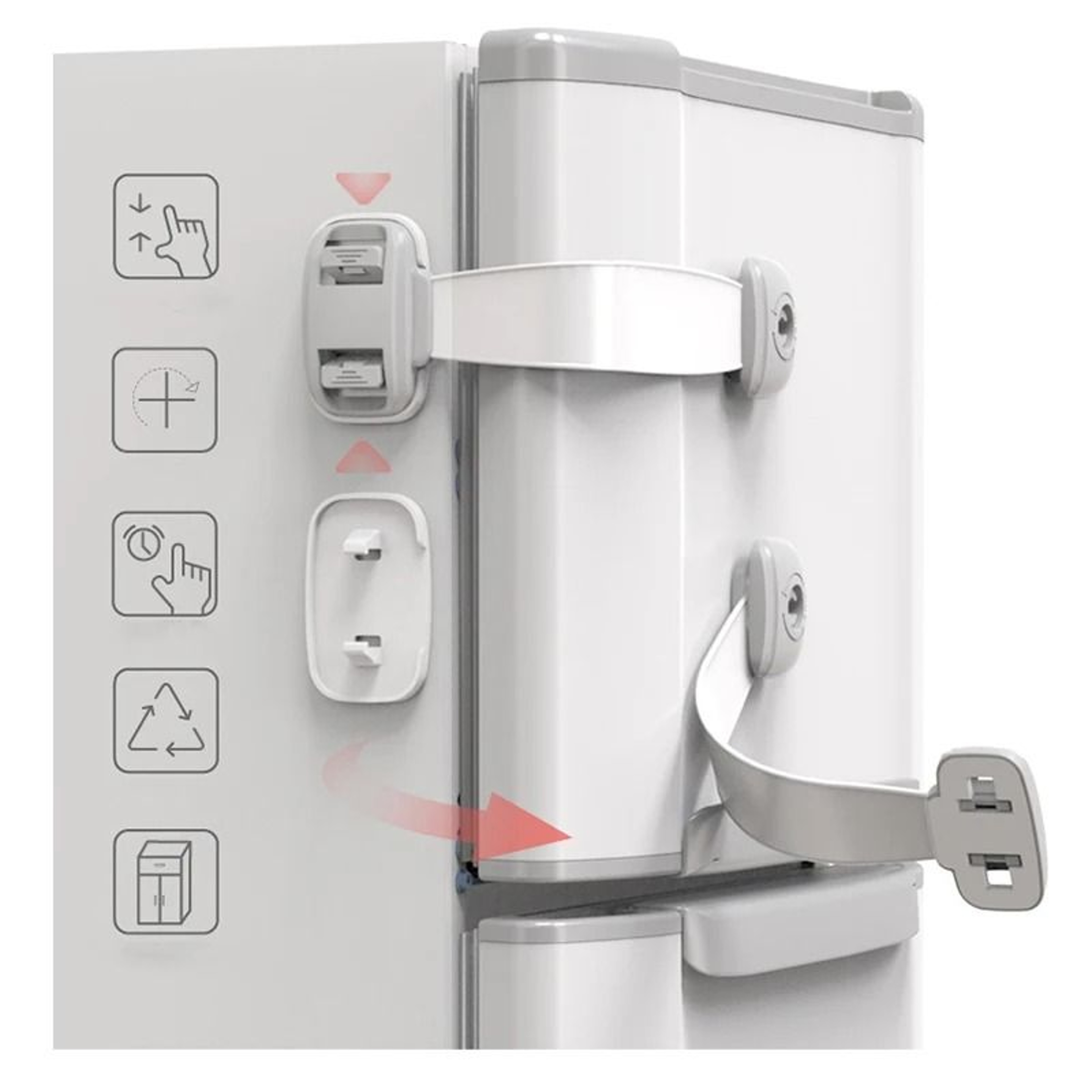 MultiFunction Baby Safety Drawer  Cabinet Lock 1