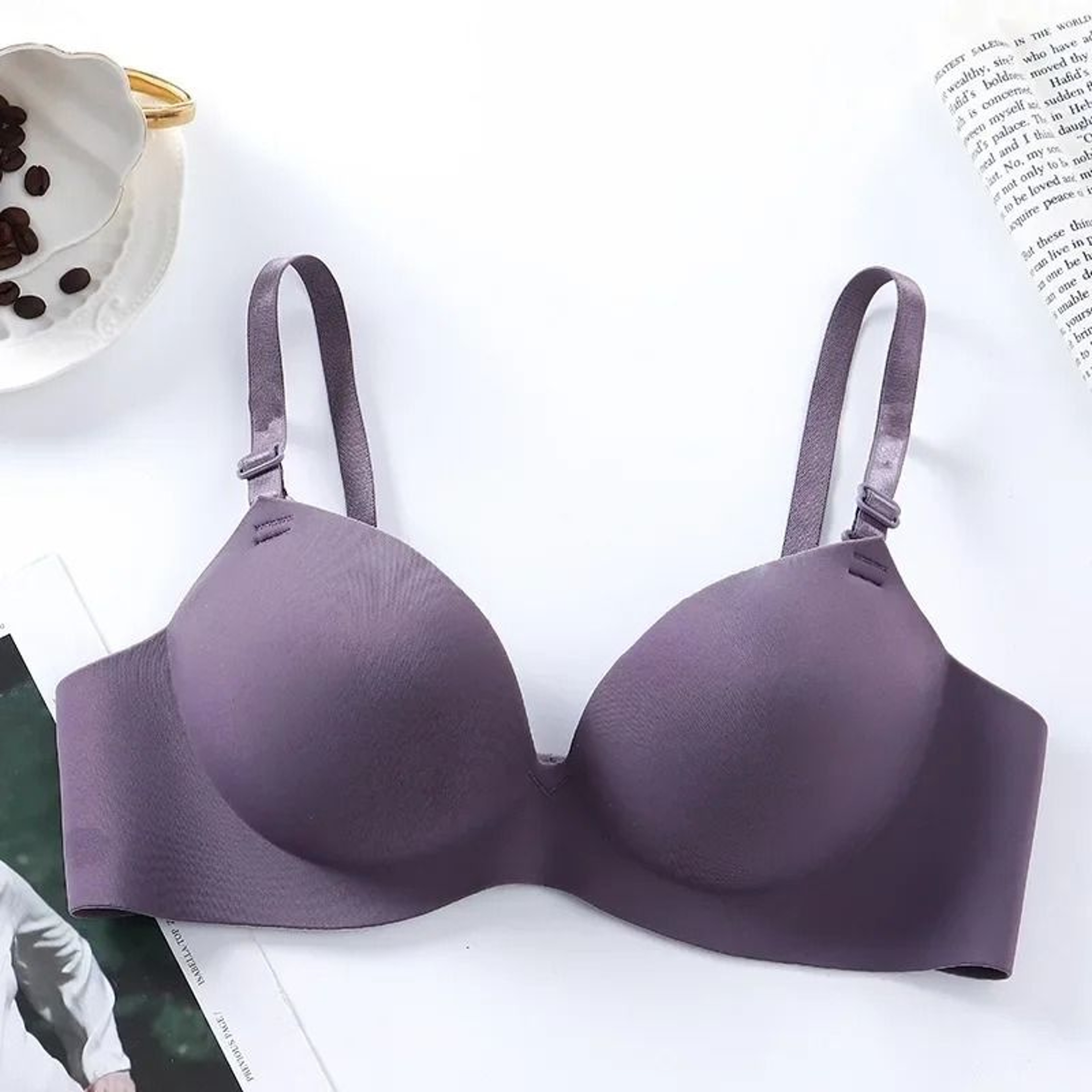 Womens Seamless Sexy PushUp Bralette Wireless Breathable Lingerie 9