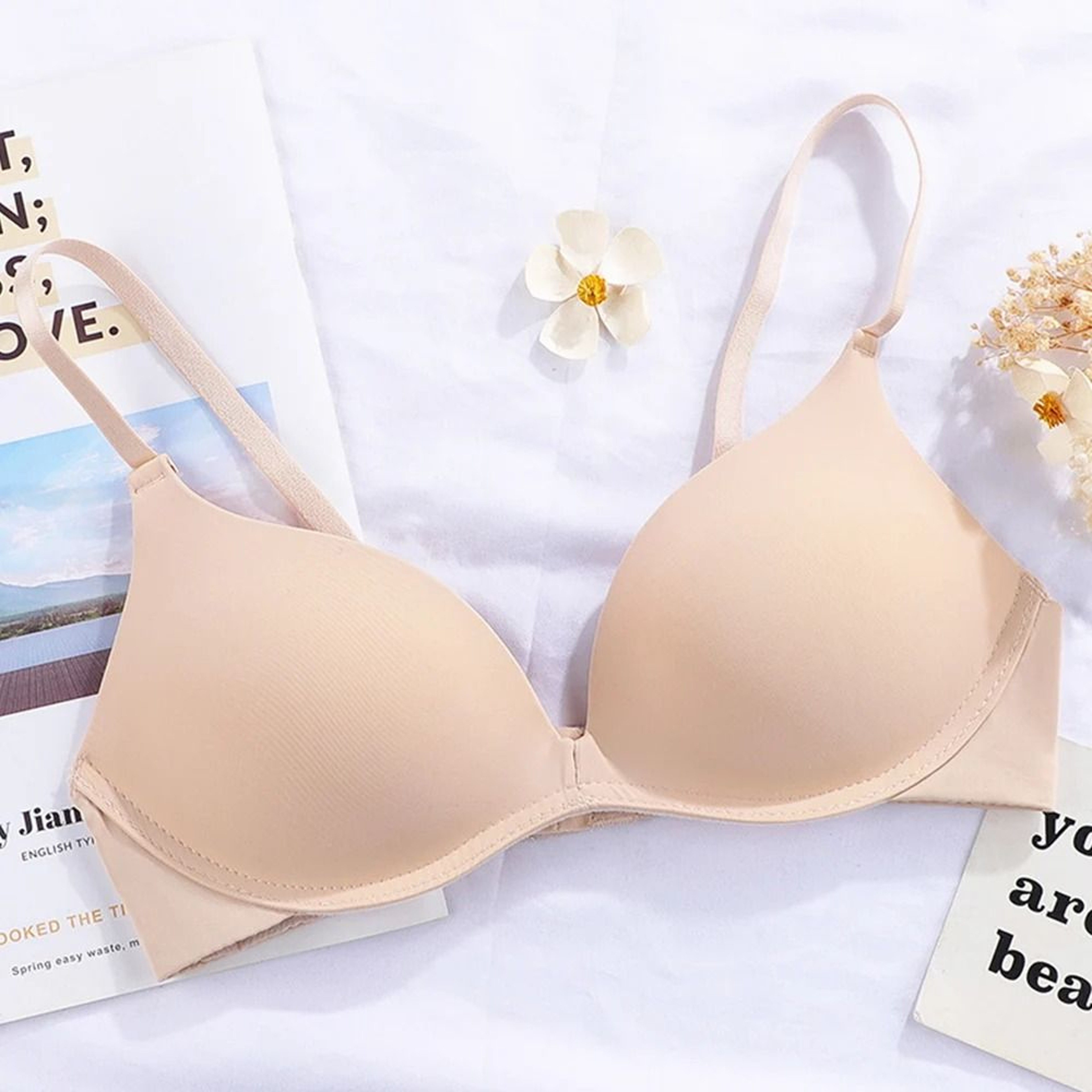 Wireless Gather Sexy Lingerie Bralette Underwear Development Stage Brassiere 10