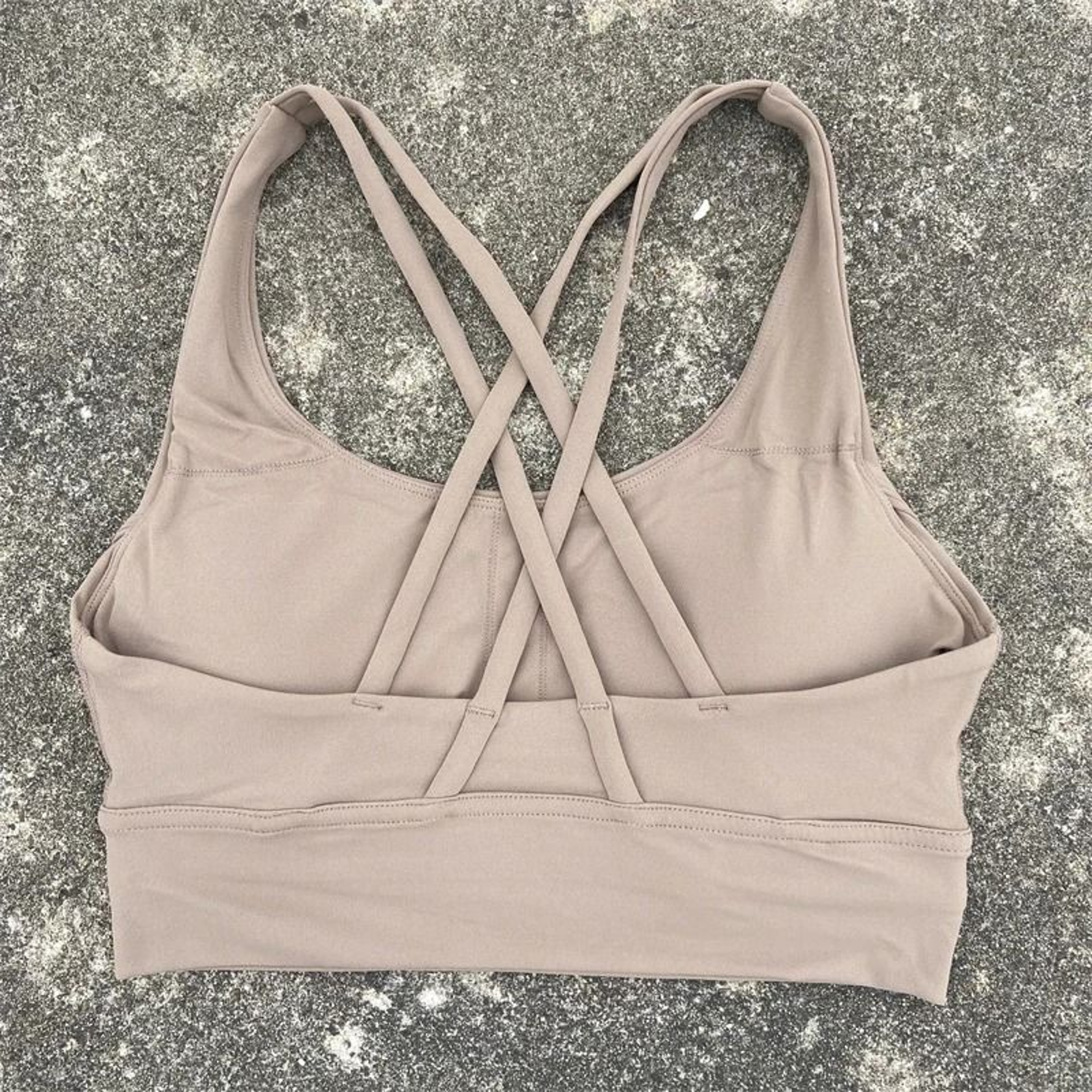 Solid Color Fitness Sport Bra Cross Back High Strength Comprehensive Training Top 12
