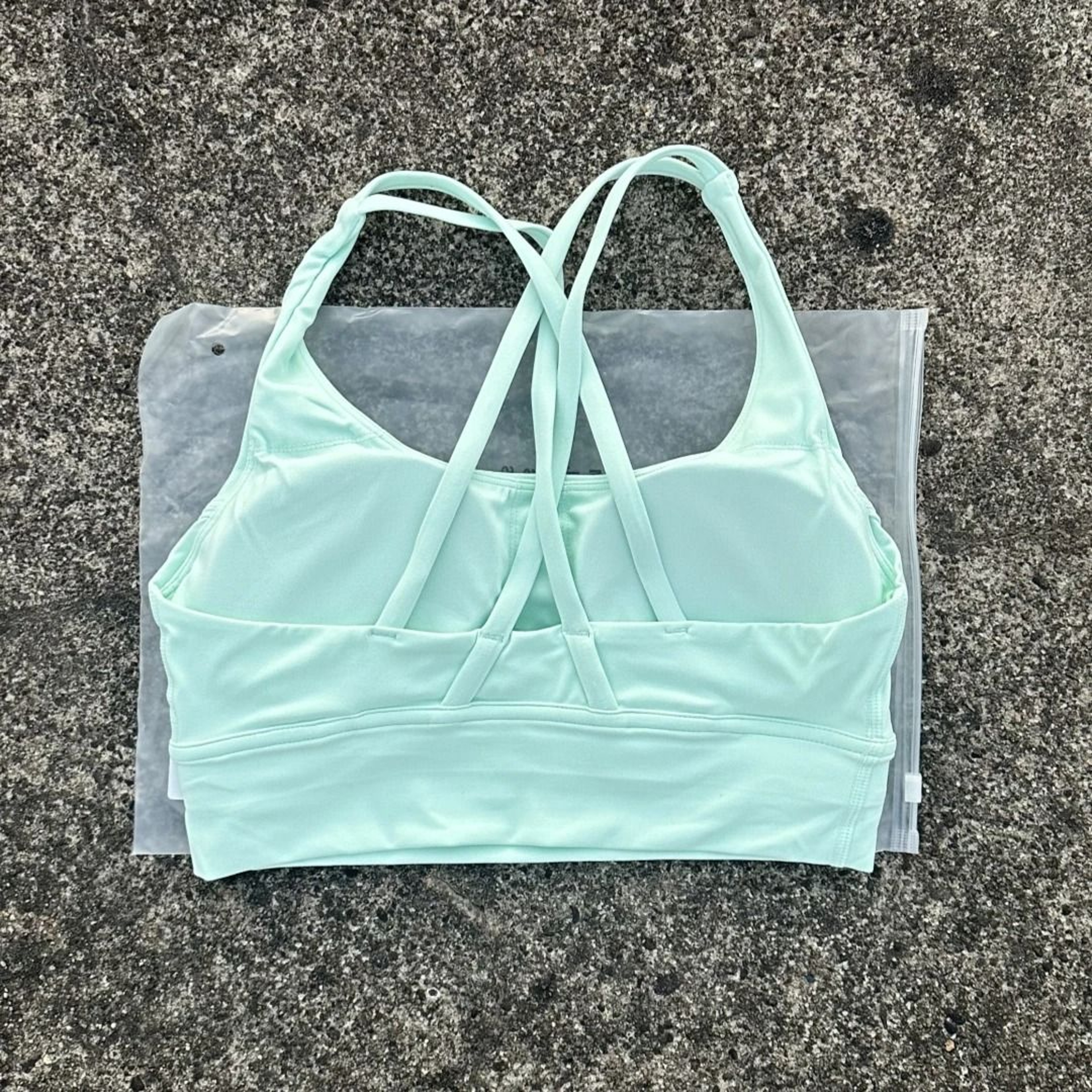 Solid Color Fitness Sport Bra Cross Back High Strength Comprehensive Training Top 21