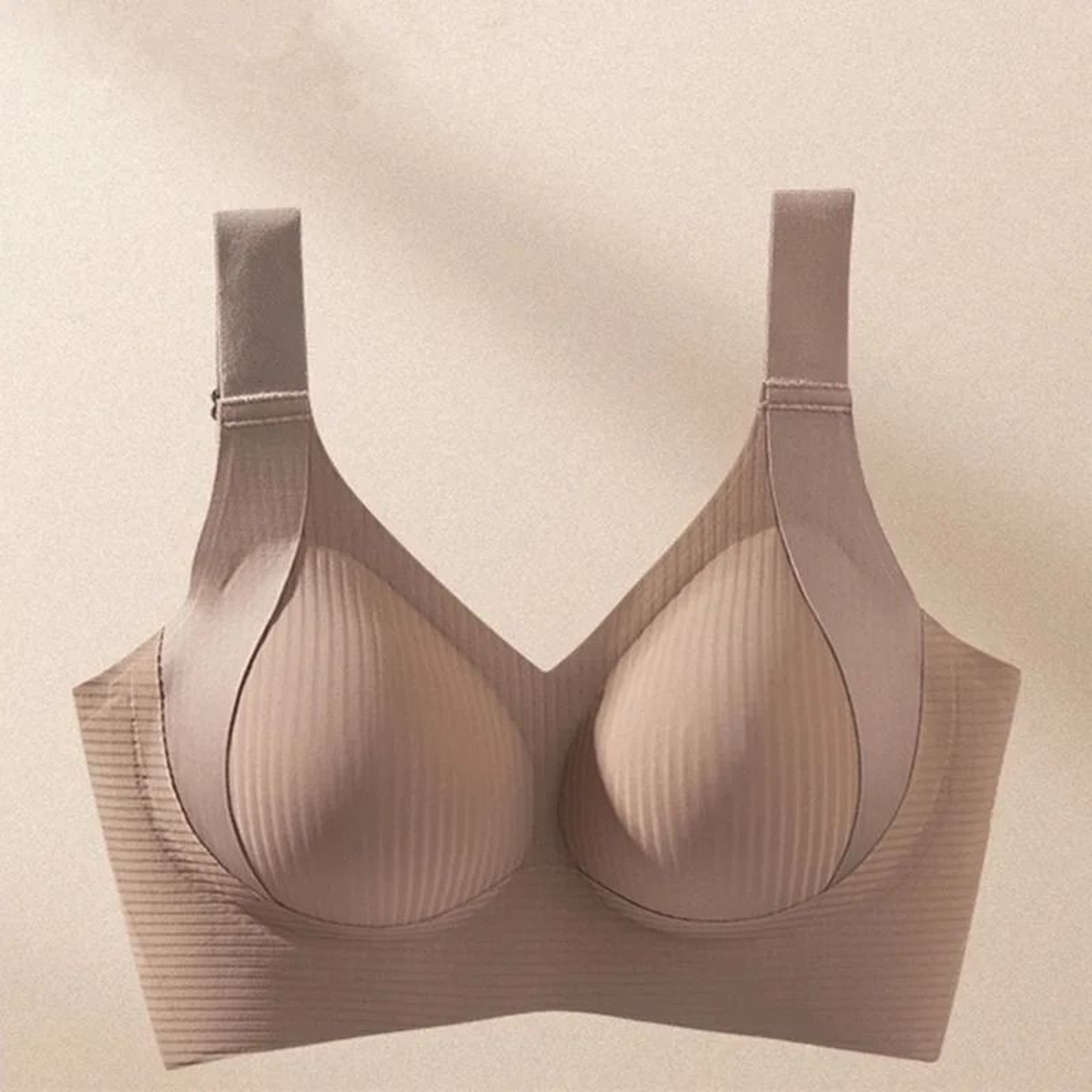 Large Size Traceless Wireless Gathering Breathable Sports Bra 4