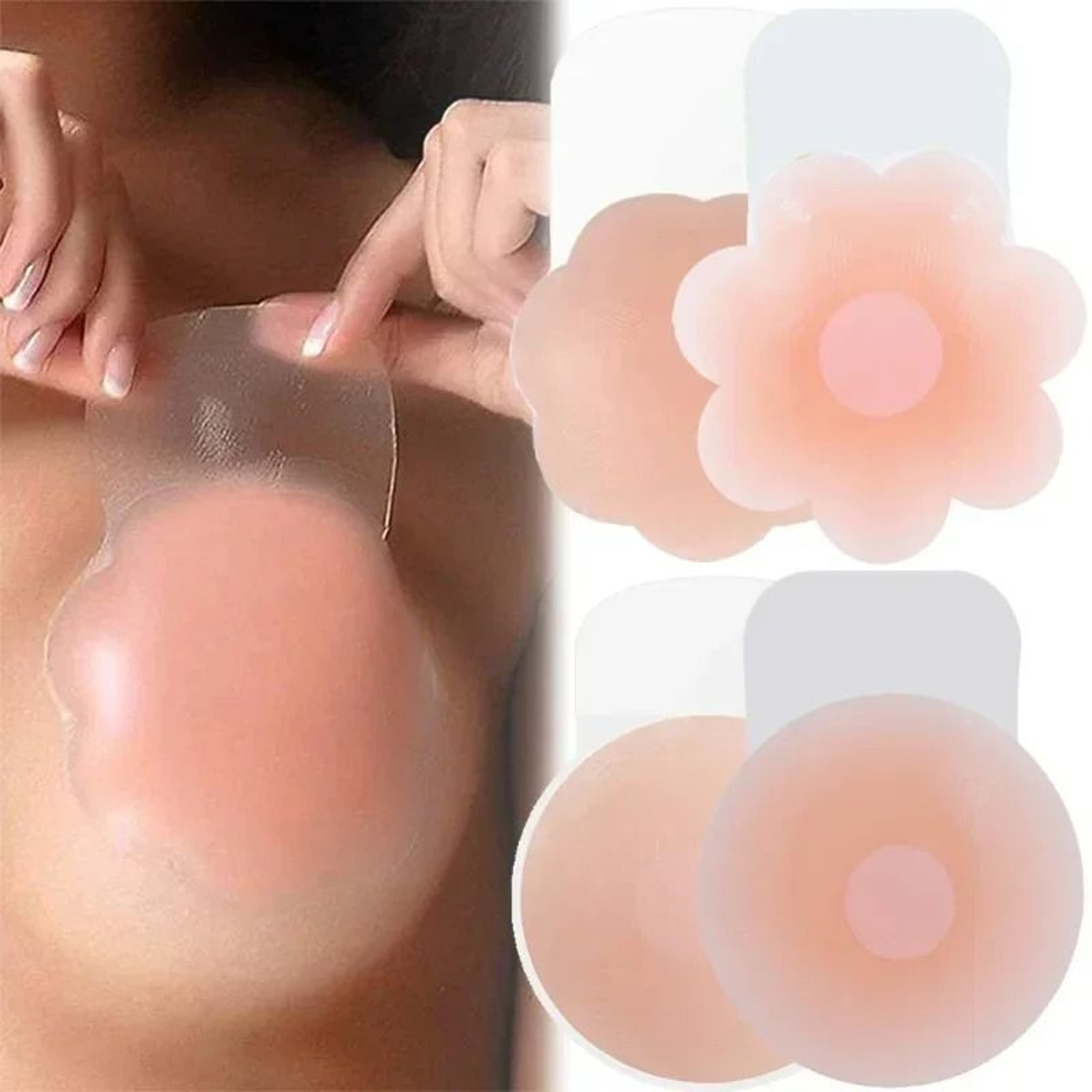 Silicone Invisible LiftUp Adhesive Bra Stickers 0