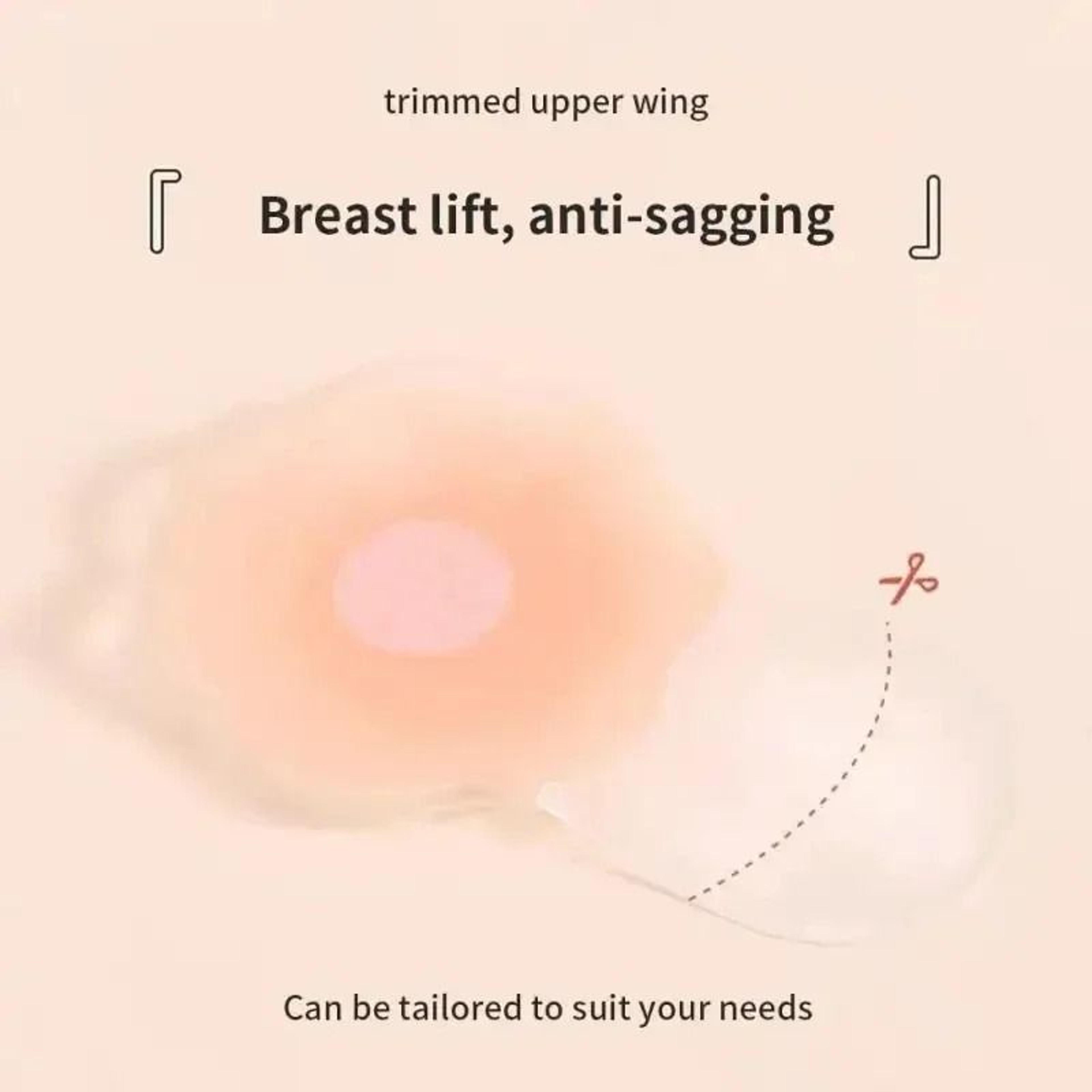 Silicone Invisible LiftUp Adhesive Bra Stickers 5
