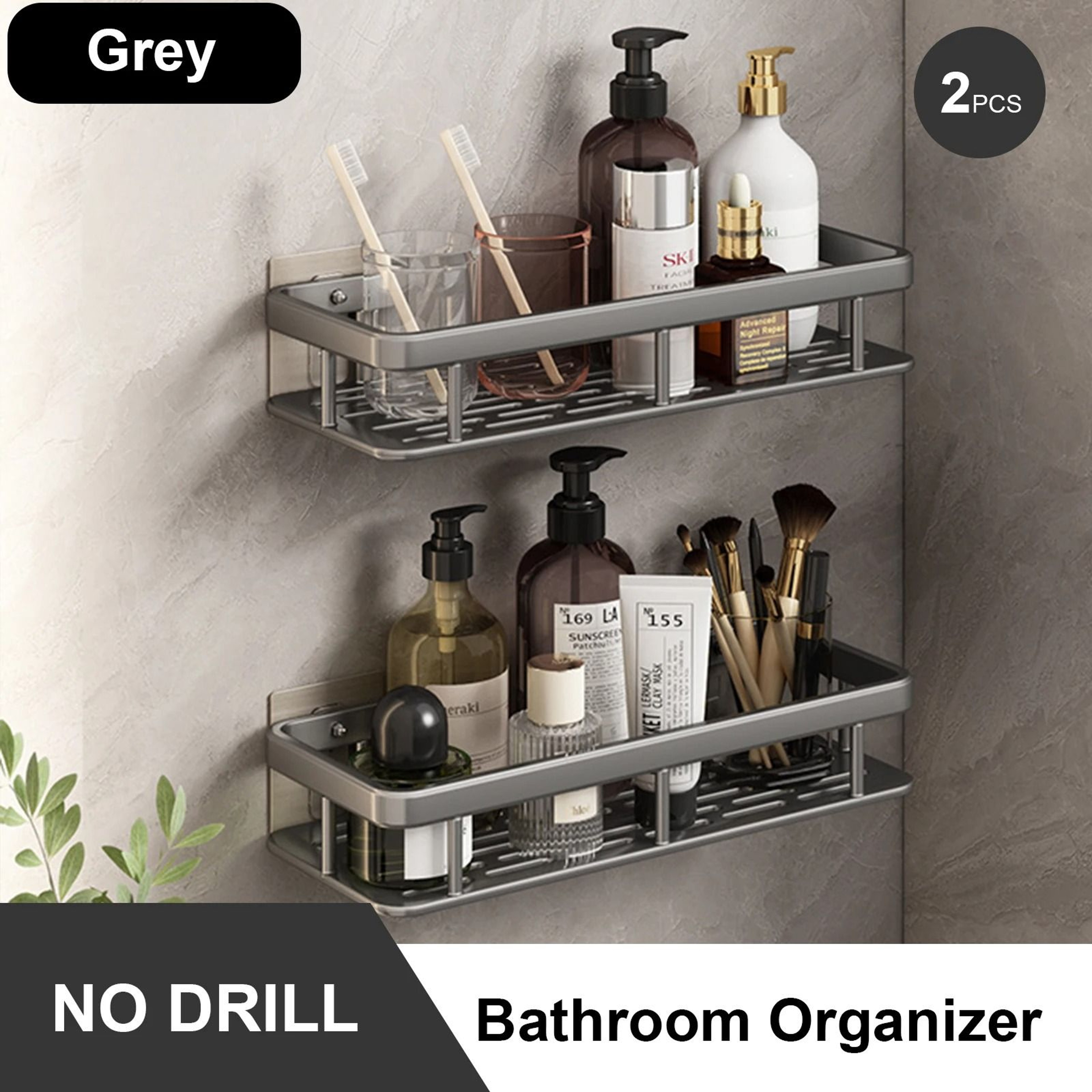 Stainless Steel AntiRust Shower Storage Rack 17