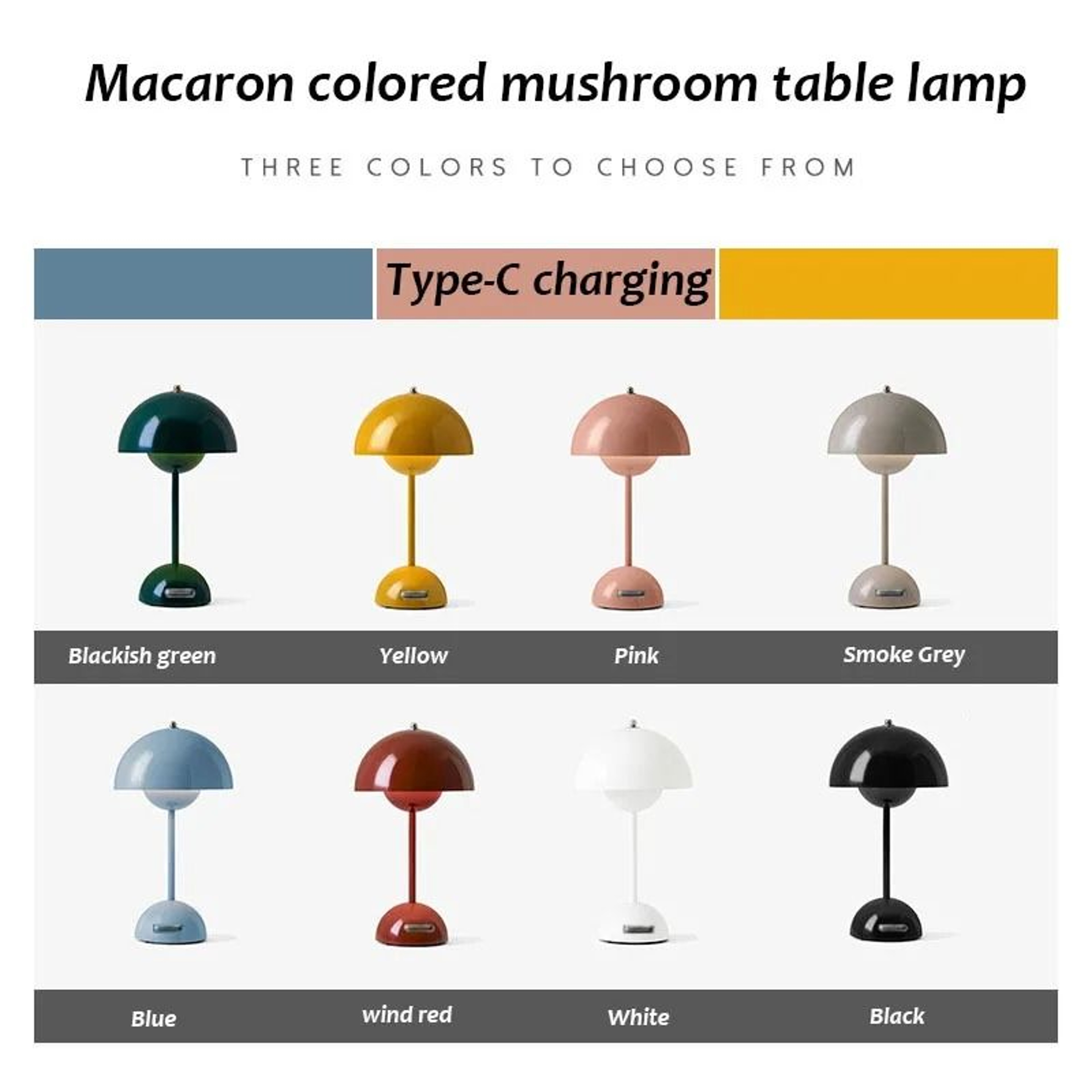 Minimalist Creative Flower Bud LED Table Lamp For Bedroom And Office Decor 2