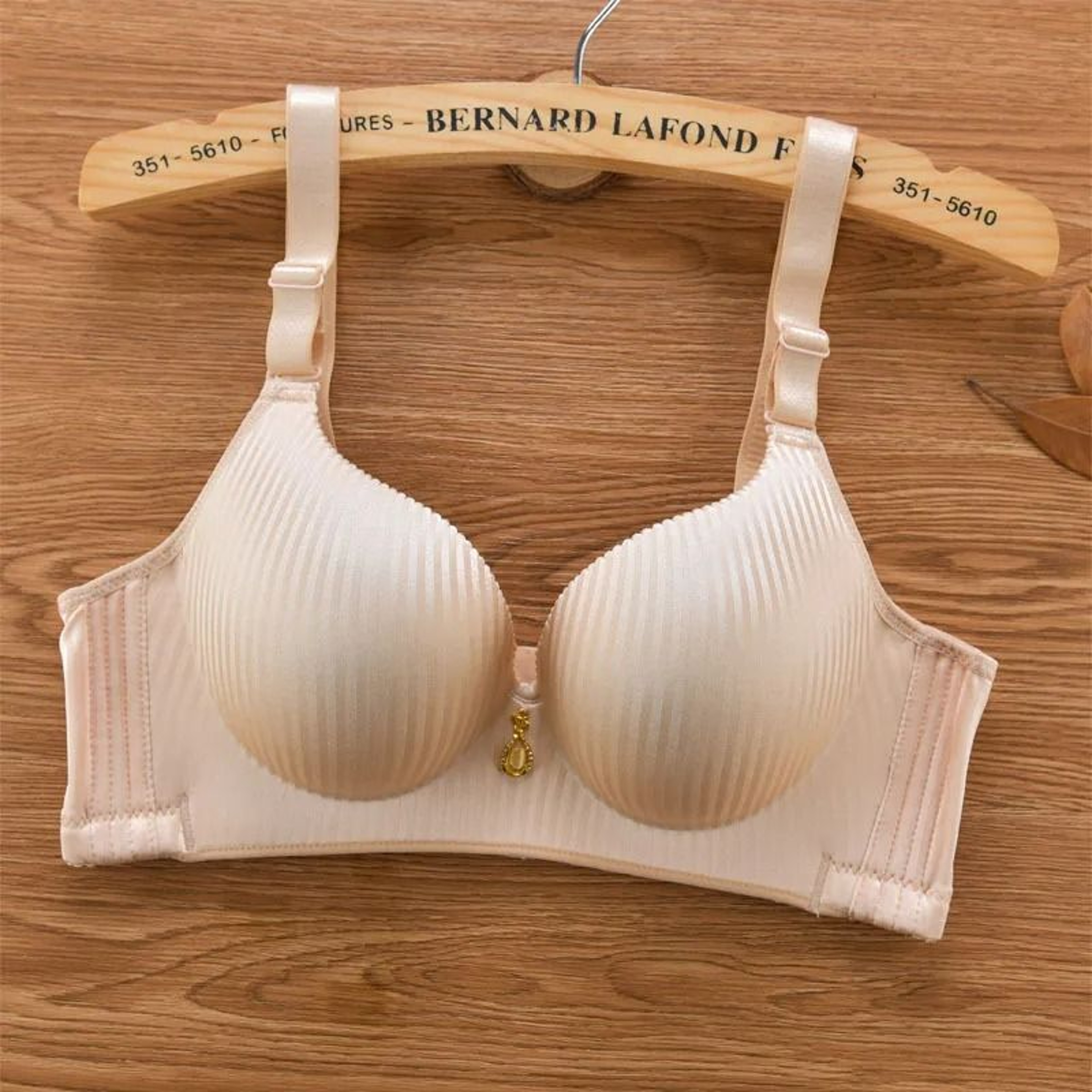 2024 New 8cm Thick Push Up Bra WireFree No Steel Ring Seamless Adjustable Padded Lingerie 5