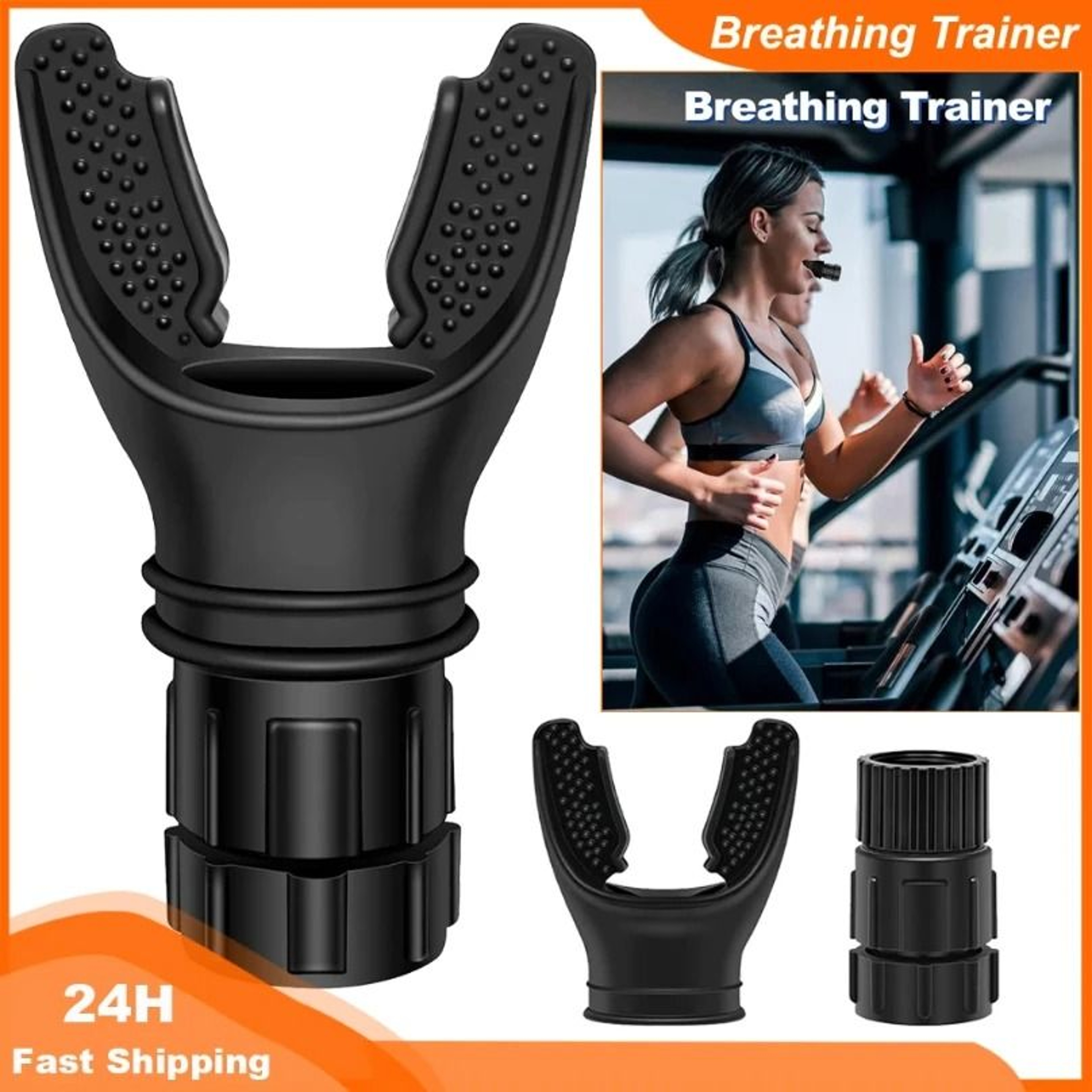 Breathing Trainer Lung Flexer Durable Fitness Exerciser 0