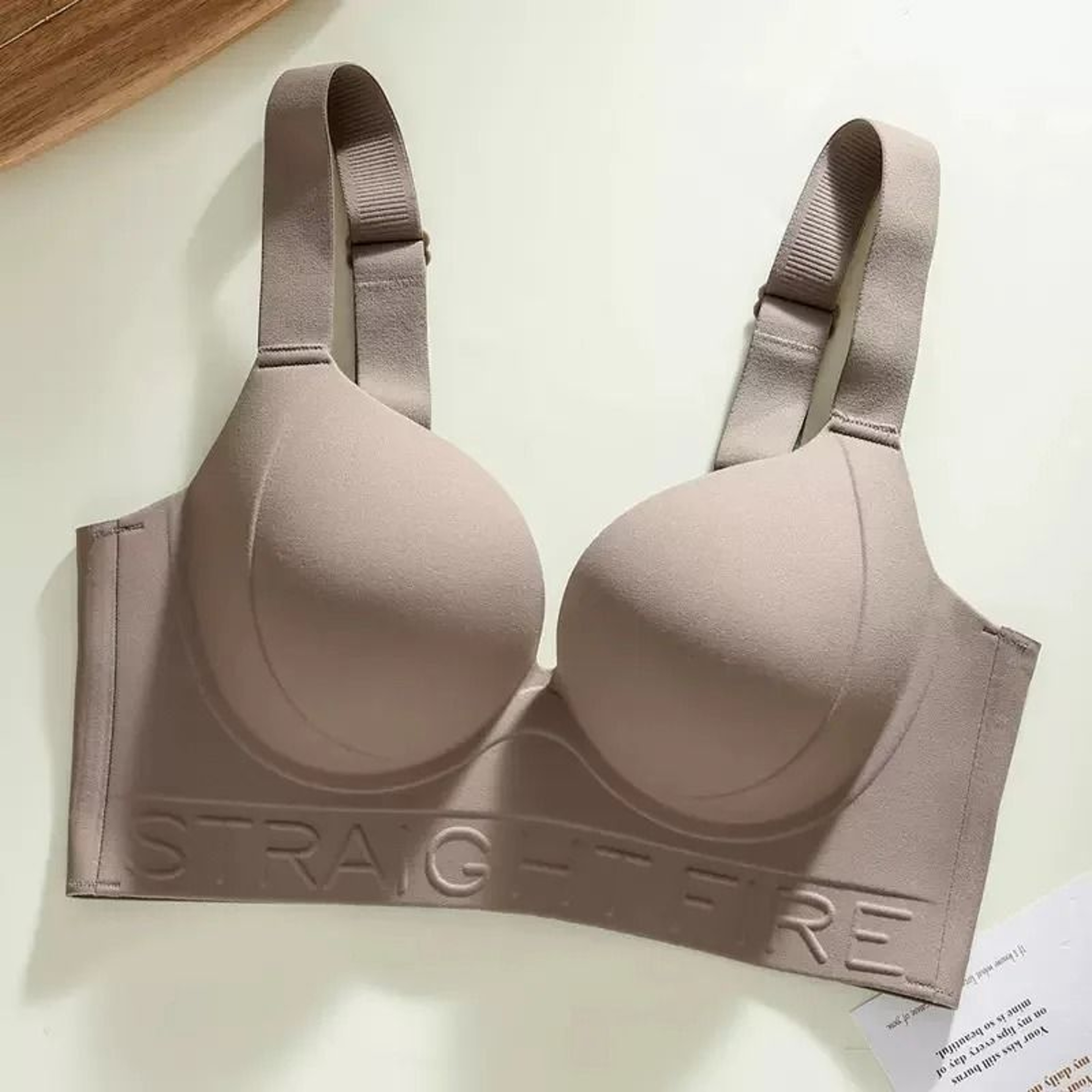 HighQuality Thin Full Coverage Bra  AntiSagging  Adjustable Support 1