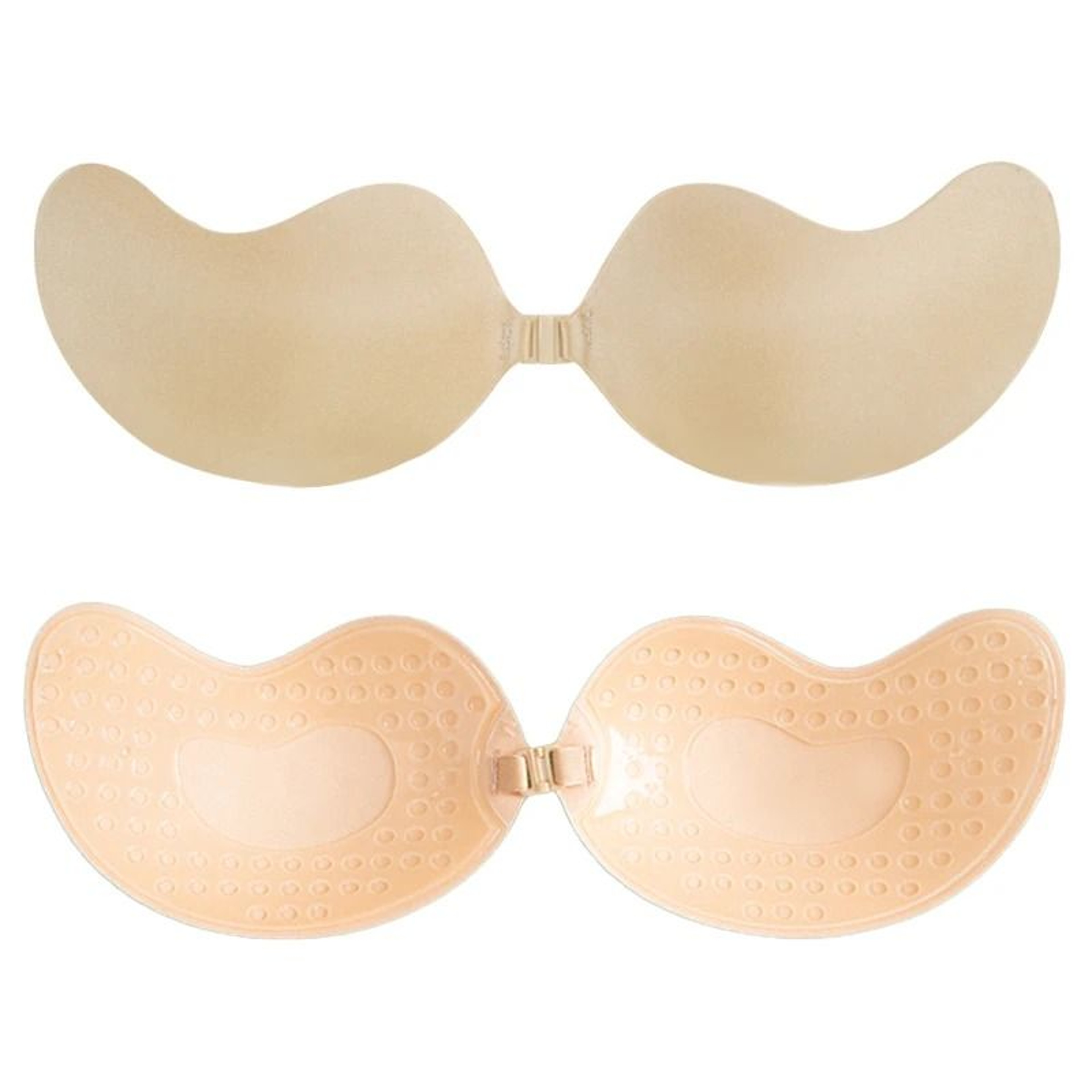 Seamless SelfAdhesive Fly Bra  Strapless Invisible Silicone Push Up 10