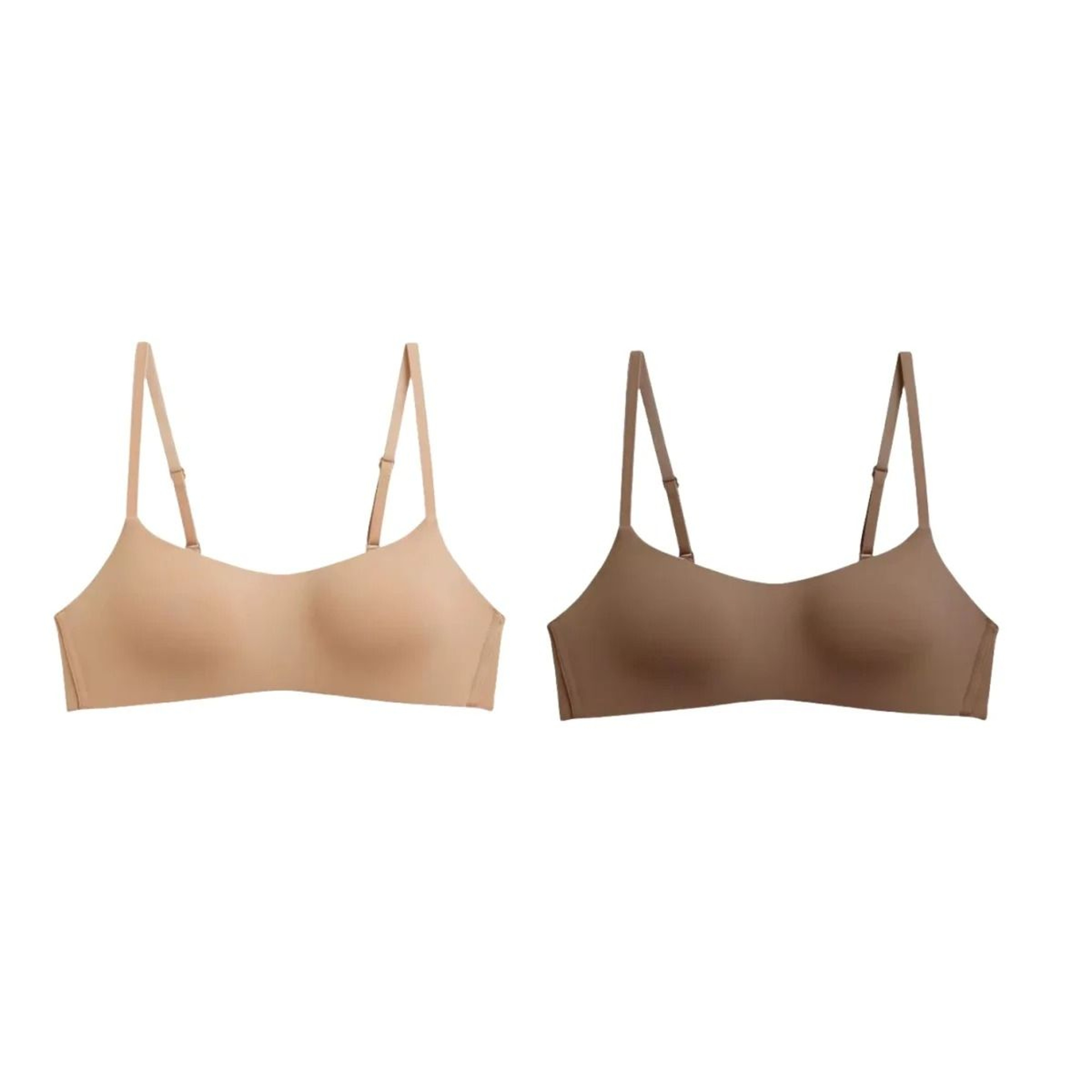 2PcsSet Seamless NonWire Bras  Small Breast Tube Tops  Sexy Lingerie 11