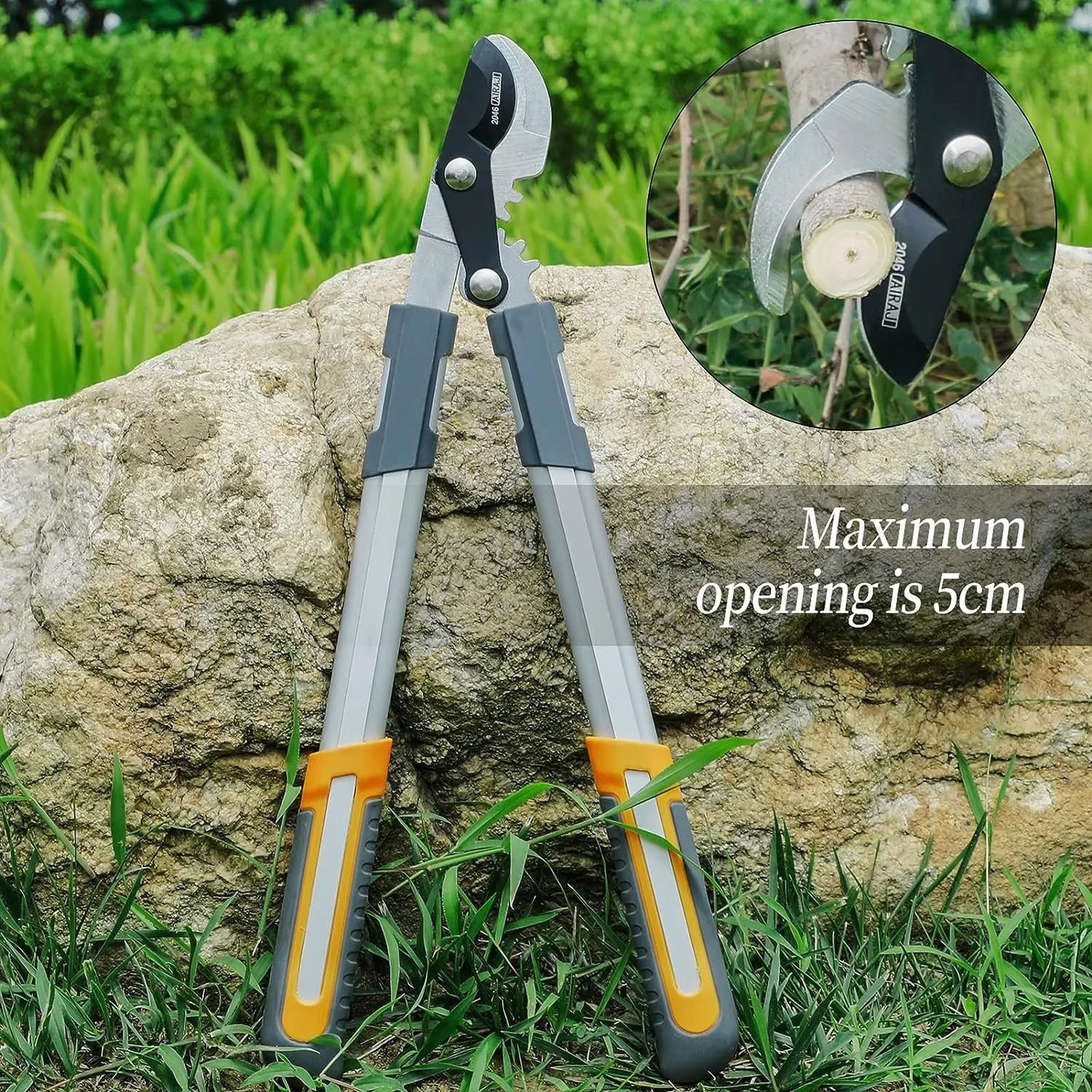 AIRAJ Professional Pruning Shears  HighPerformance Gardening Tool For Coarse Branch Cutting 0